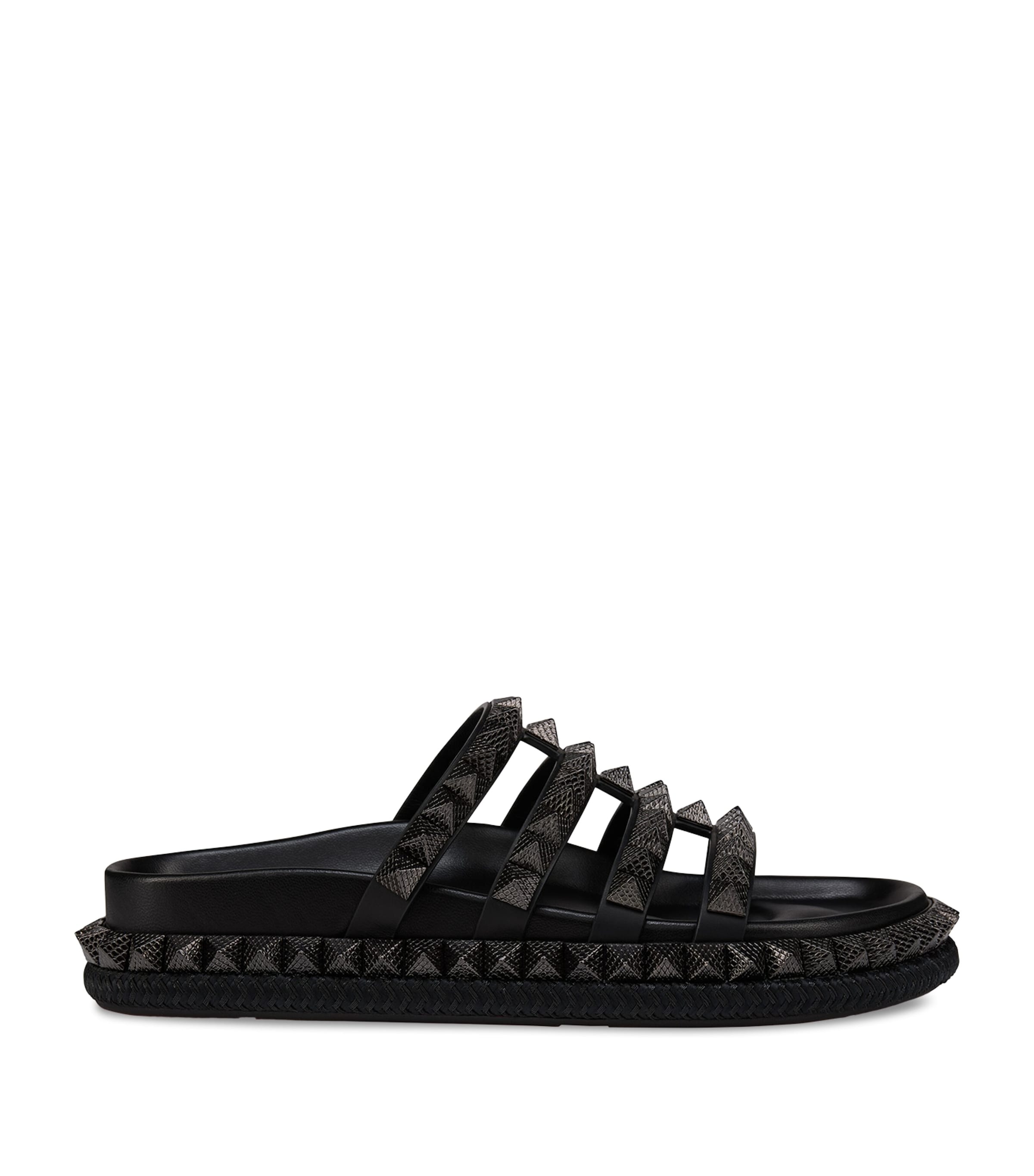 Christian Louboutin Pyra Hallulila Calf Leather Sandals