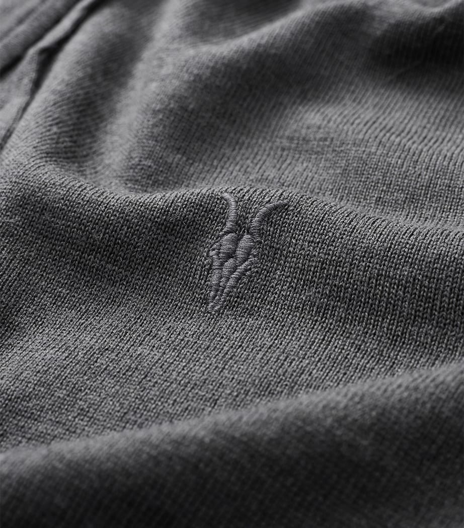 Merino Wool Mode Hoodie MONUMENT GREY Image 8