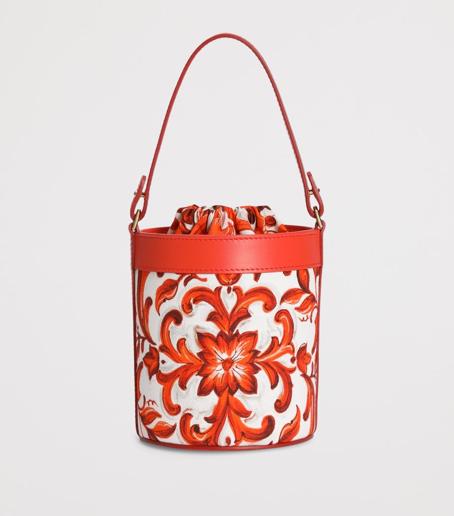Dolce&Gabbana Kids Majolica Bucket Bag Maiolica Ar Image 3