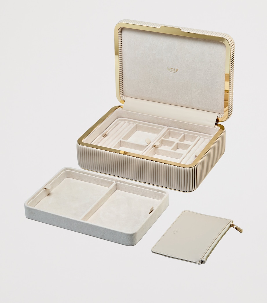 Medium Bella Jewellery Box BONE Image 6