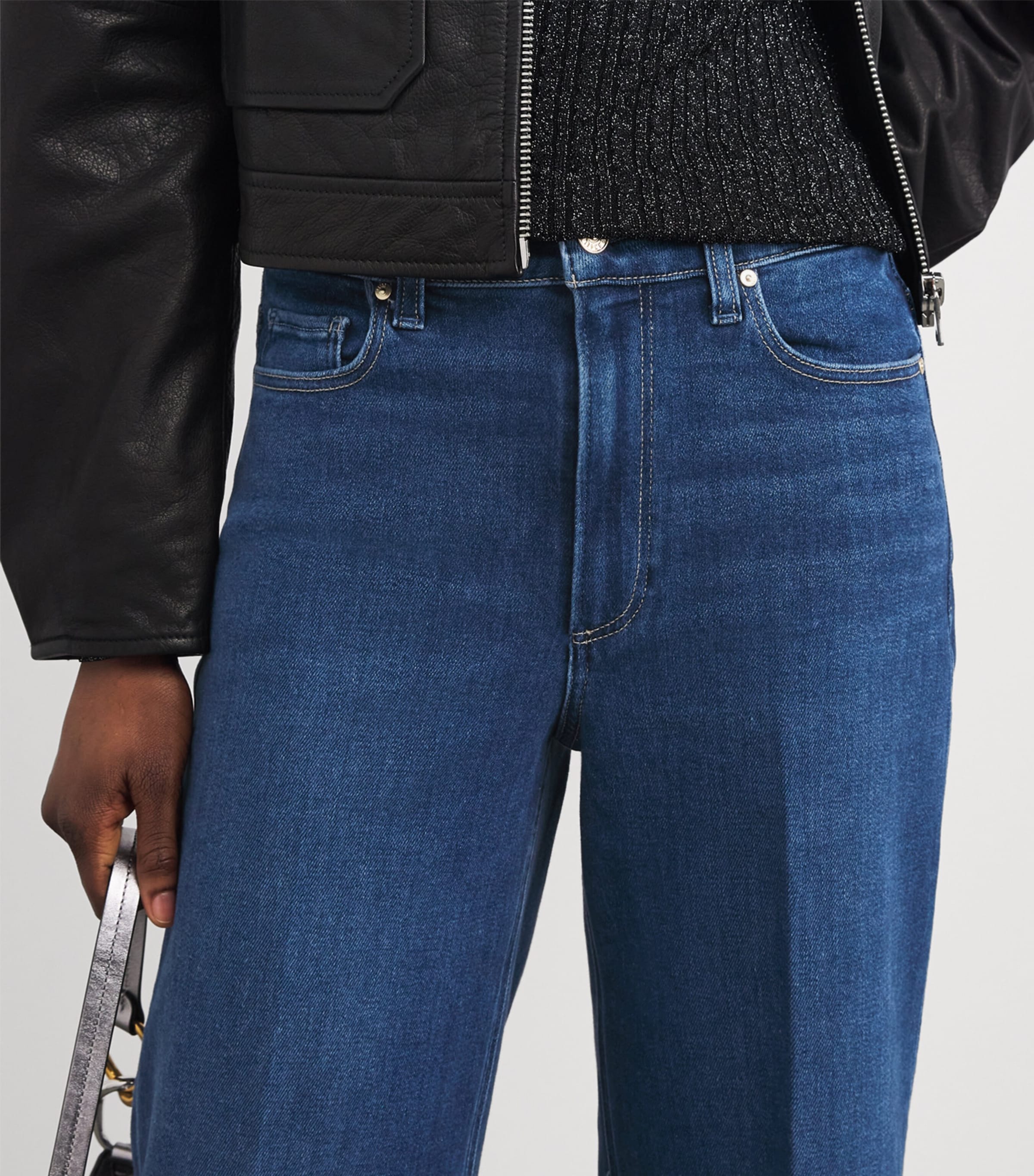 Anessa Wide-Leg Jeans AERIAL Image 6