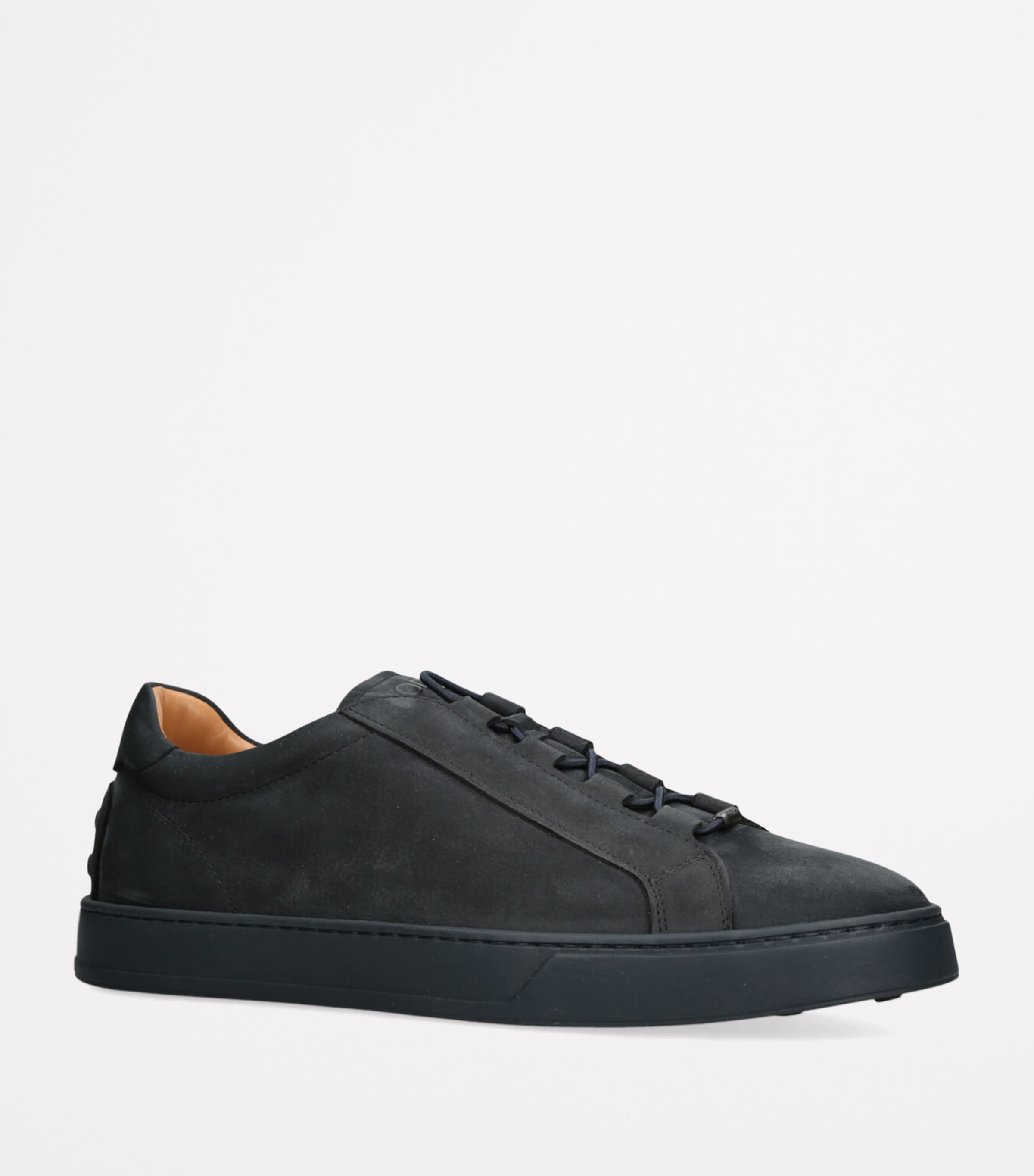 Leather Cassetta Sneakers BLUE/DARK Image 3