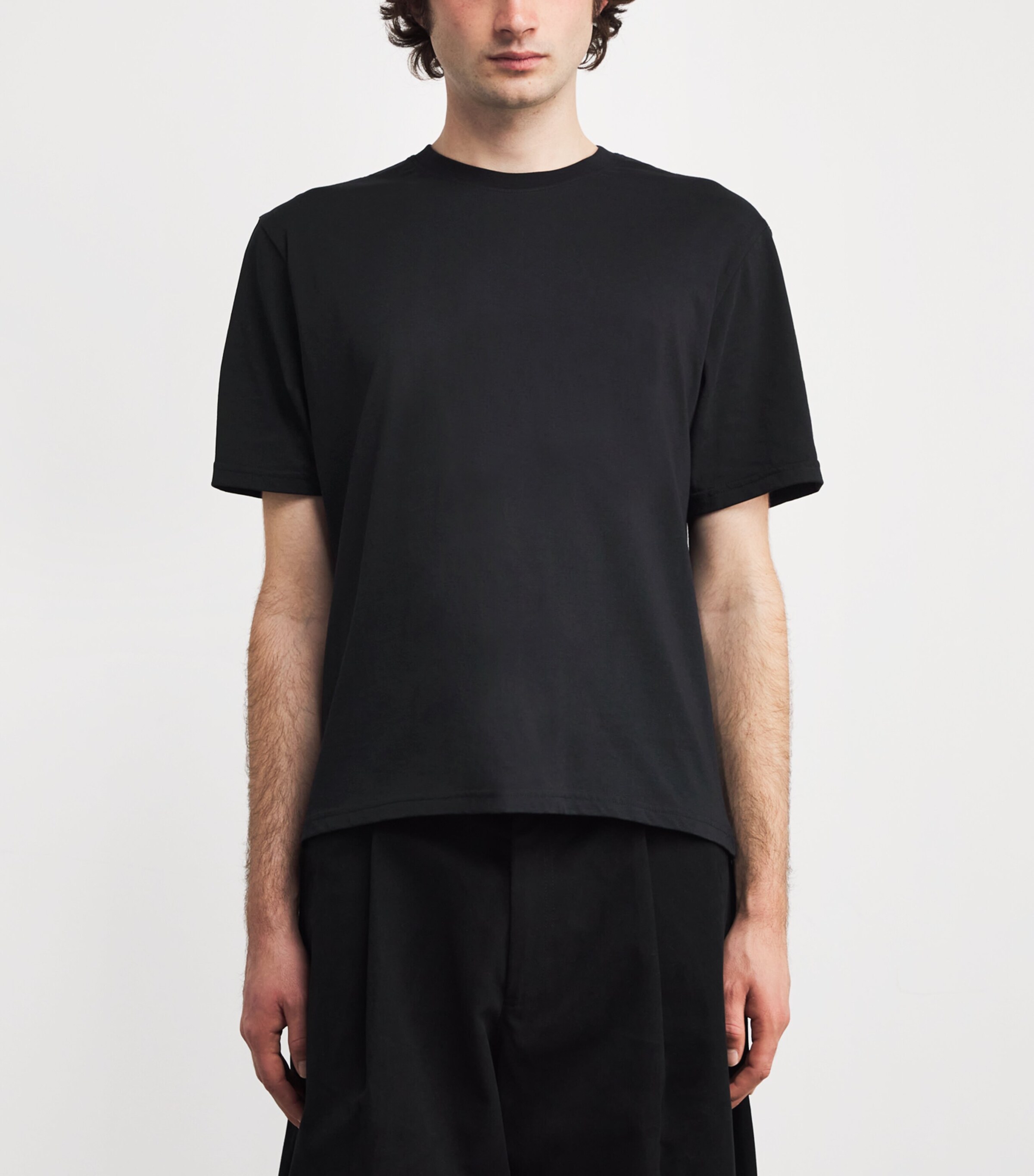 Cotton Bric T-Shirt BLACK Image 3