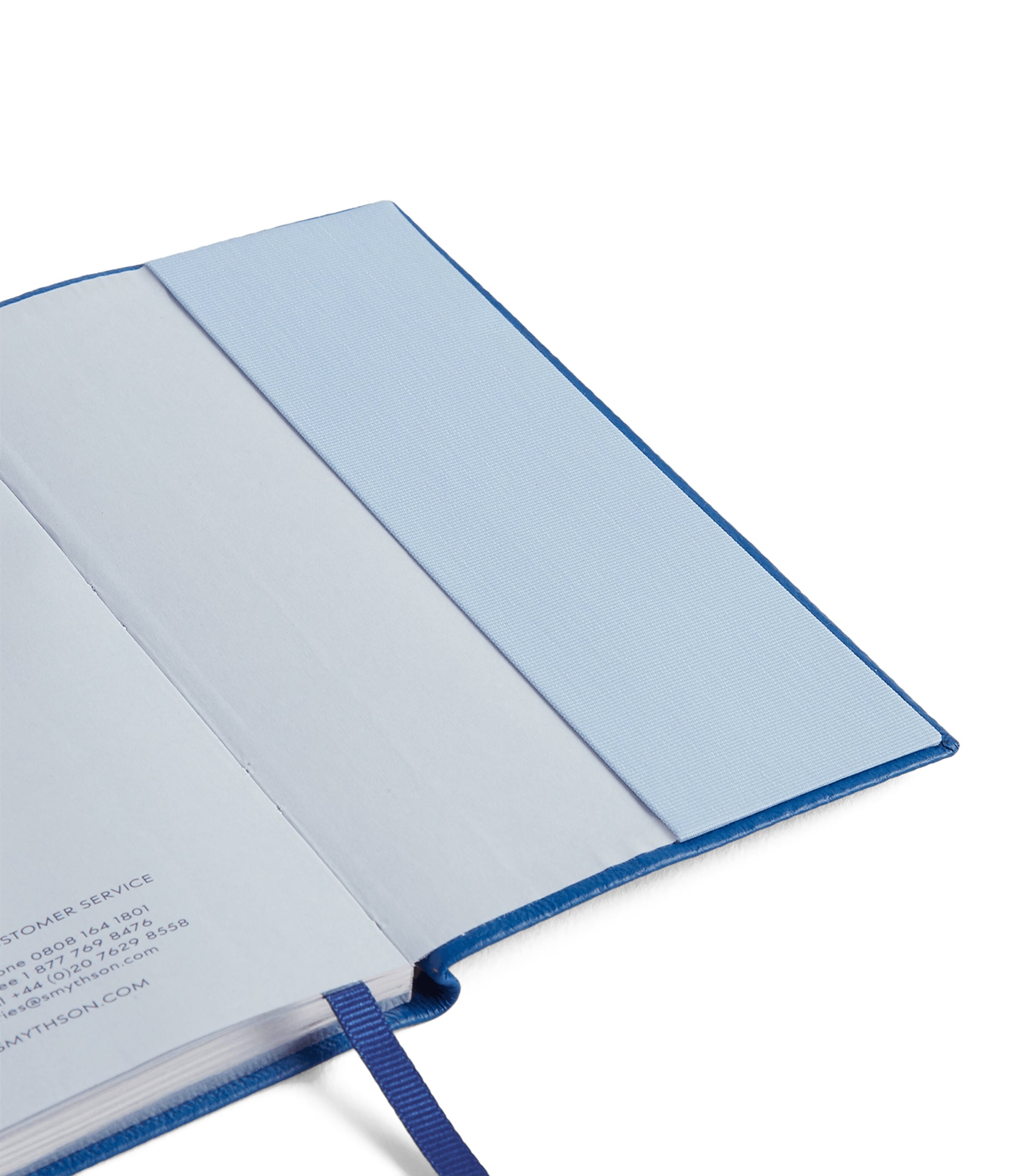 Smythson Leather Panama Weekly Diary 2027 Cerulean Image 4