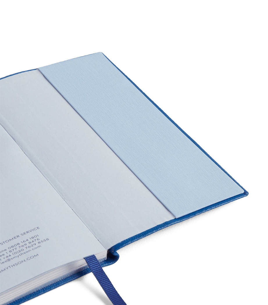 Smythson Leather Panama Weekly Diary 2027 Cerulean Image 4