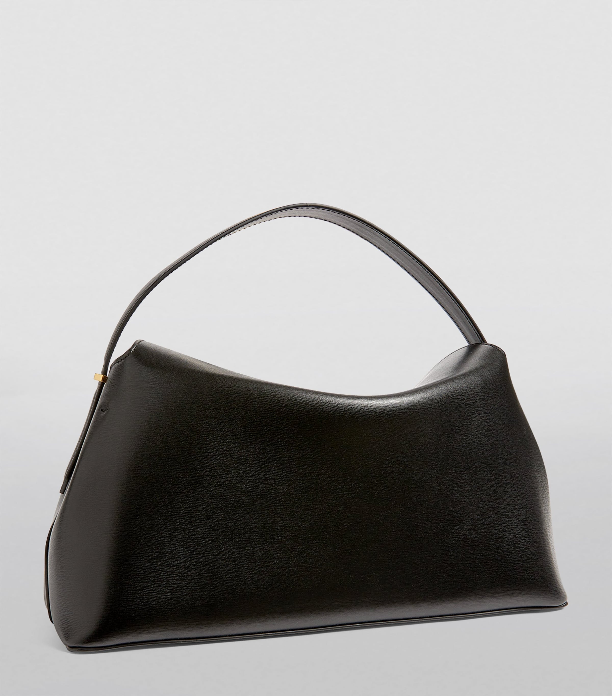 Leather T-Lock Top-Handle Bag BLACK 001 Image 2