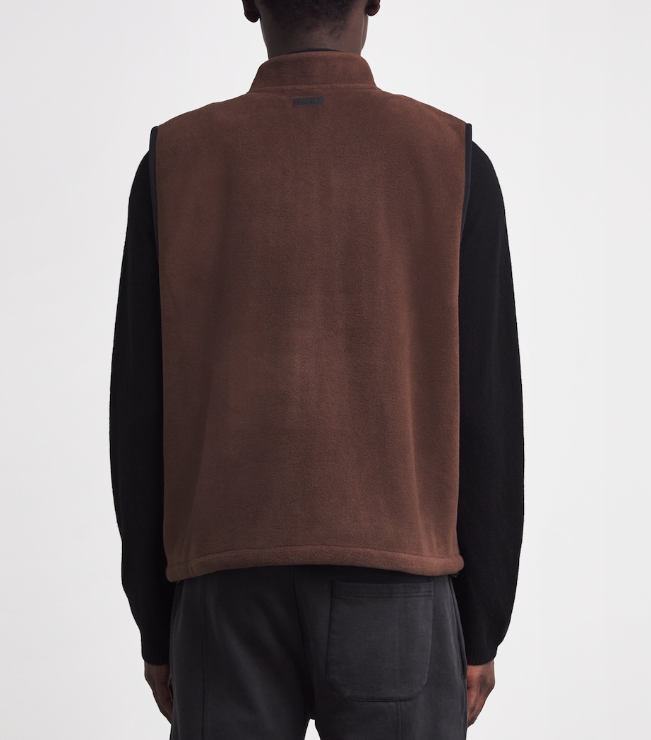 Polar Fleece Gilet ESPRESSO Image 4