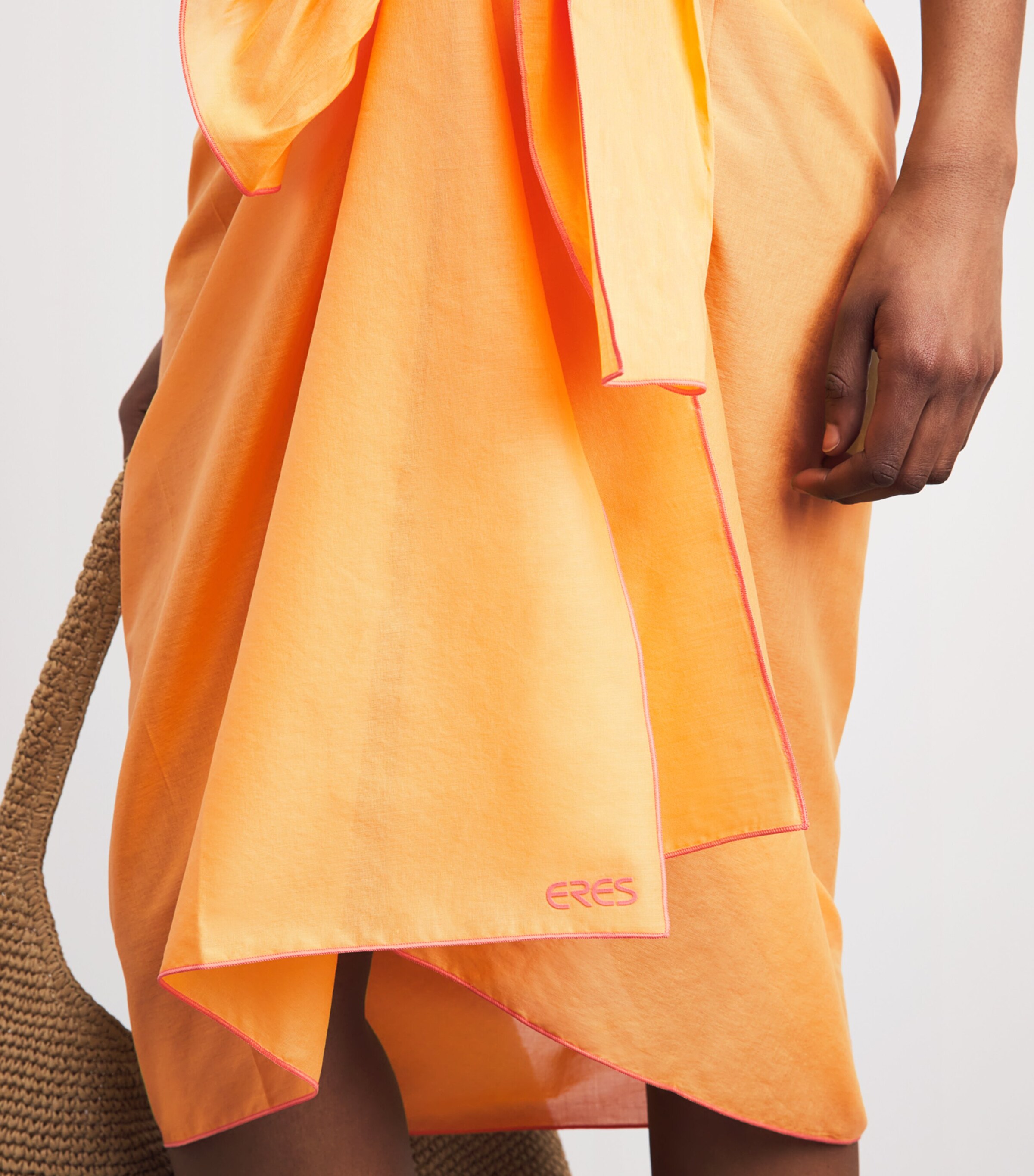 Eres Womens Cotton Voile Cabine Pareo Raphia Image 3