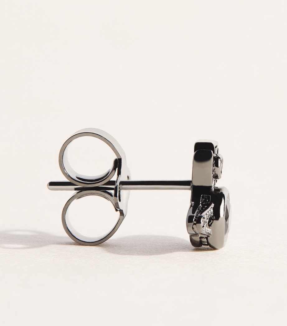 Vivienne Westwood London Orb Single Earring Ruth/grey Cz Image 3