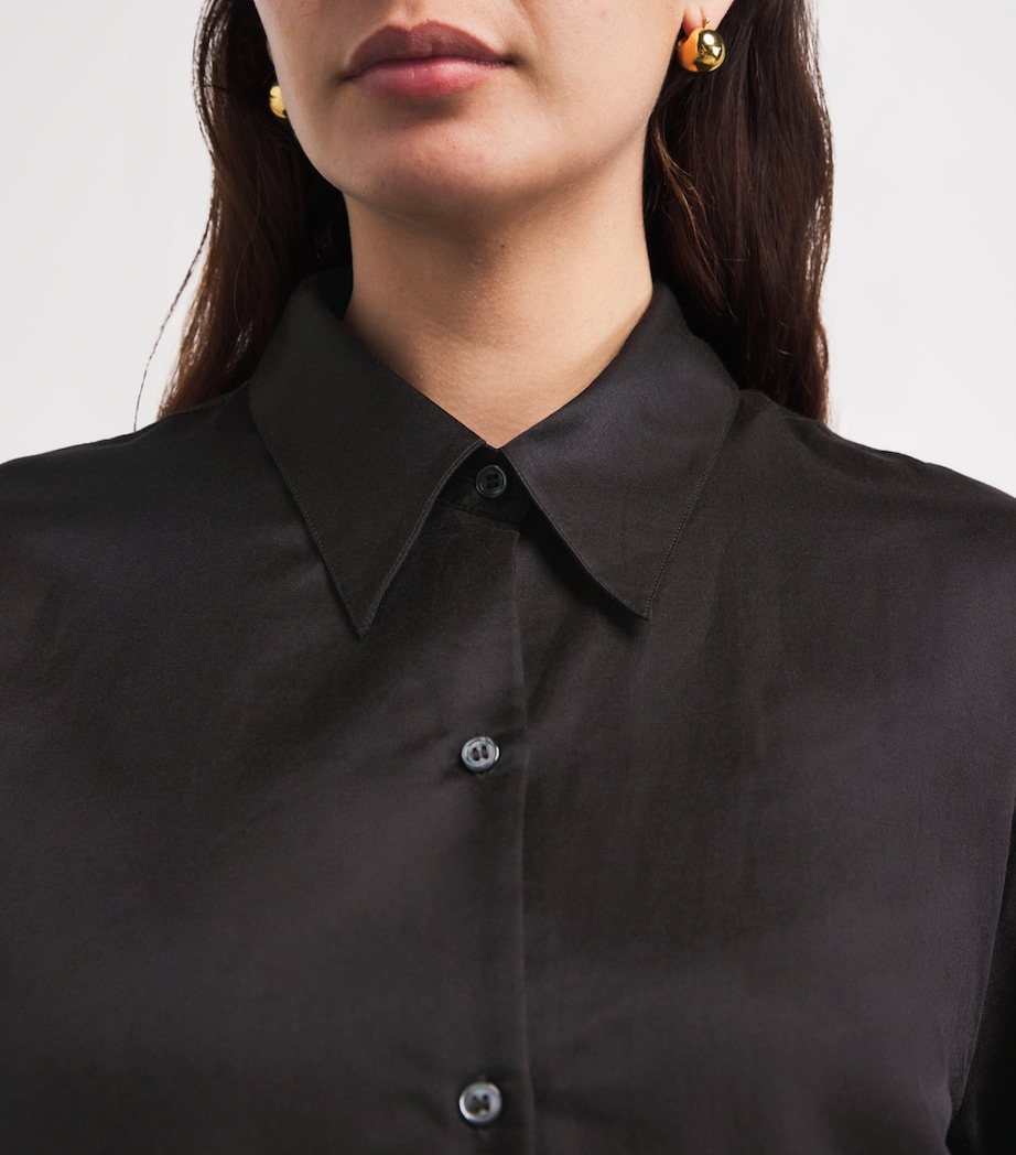 Citizens of Humanity Womens Cotton-Silk Camilla Shirt Cho Image 3