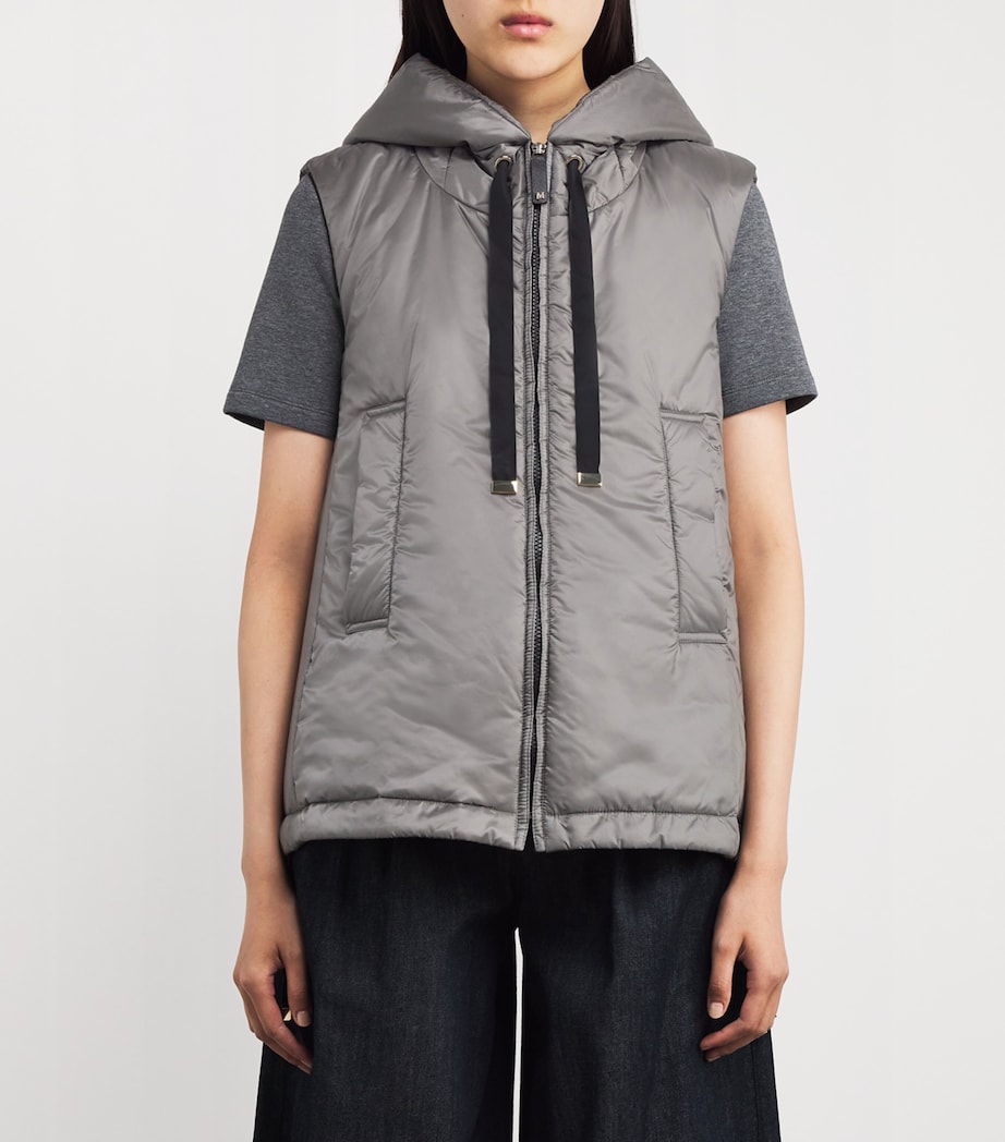 Water-Repellent Gilet DARK GREY Image 3