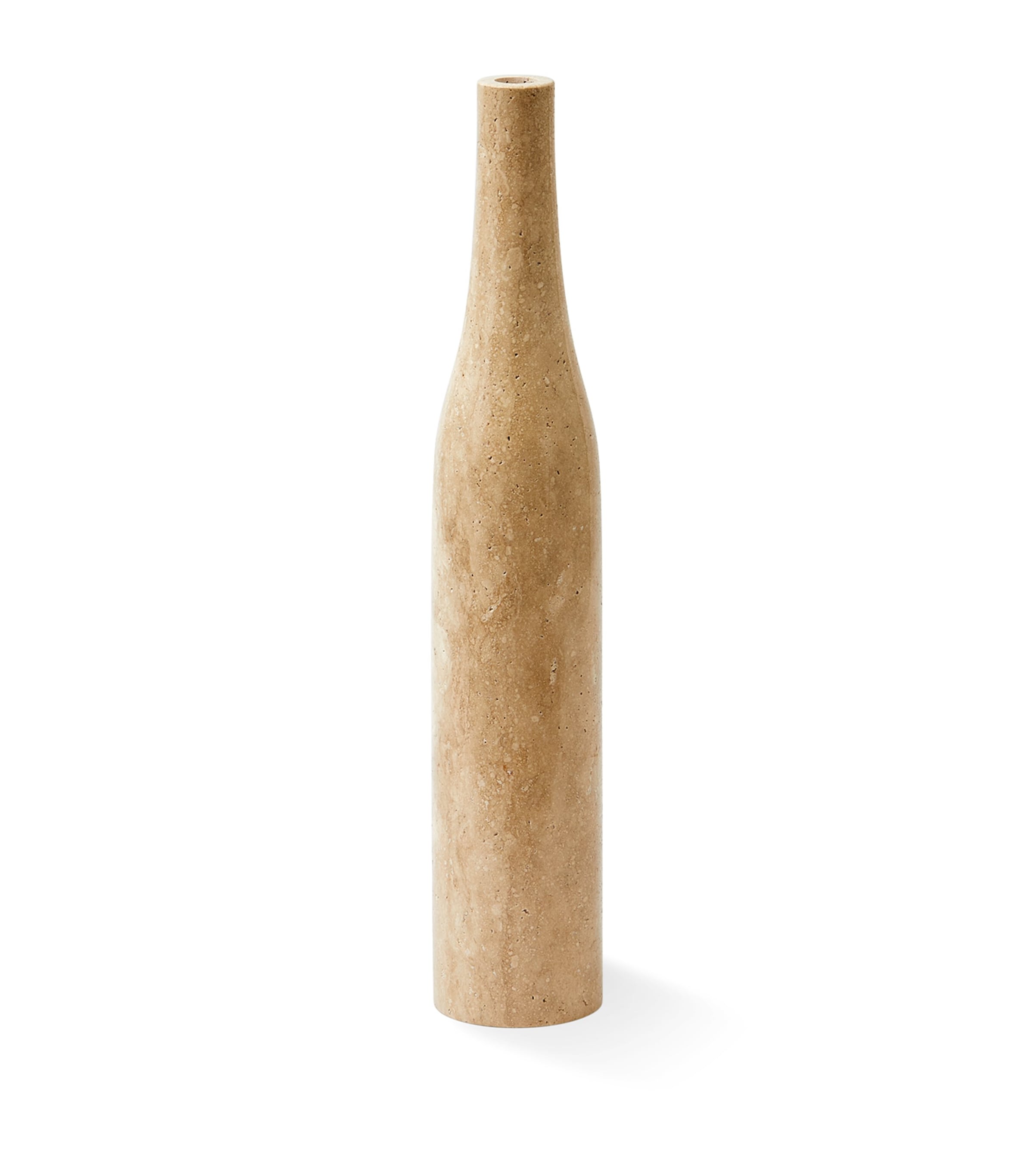 Polspotten Marble Heritage Bottle Candle Holder In Neutral