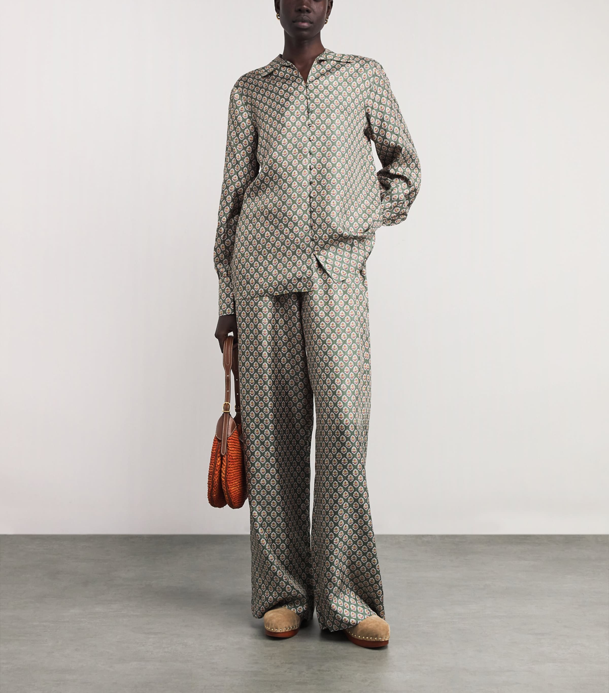 Silk Floral Shirt 2014 WD BLK SPK FLWR Image 2