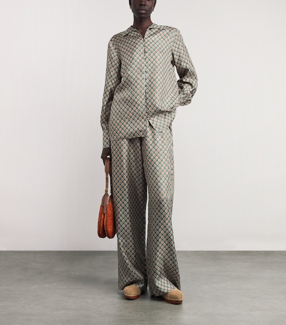 Silk Floral Shirt 2014 WD BLK SPK FLWR Image 2