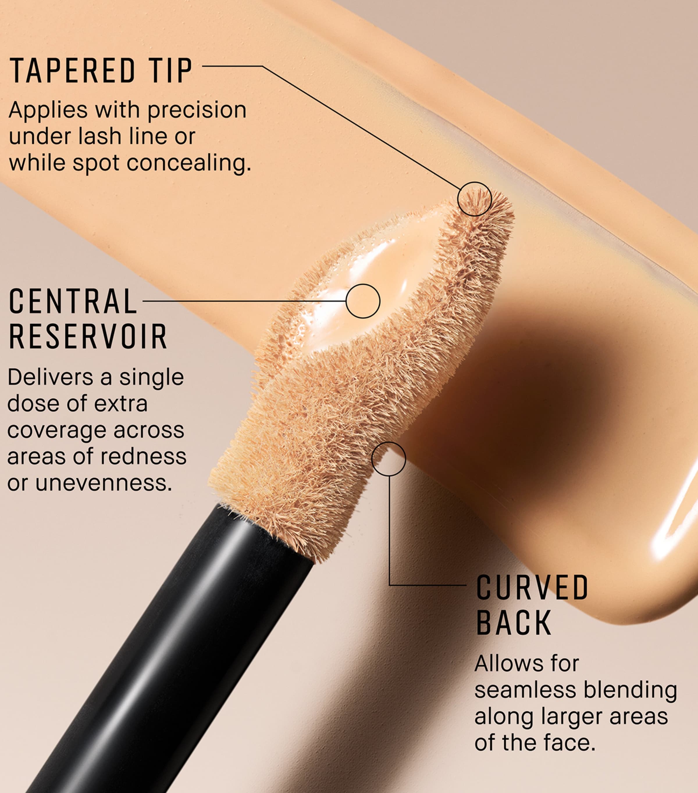 Skin Full Cover Concelaer WARM HONEY Image 7