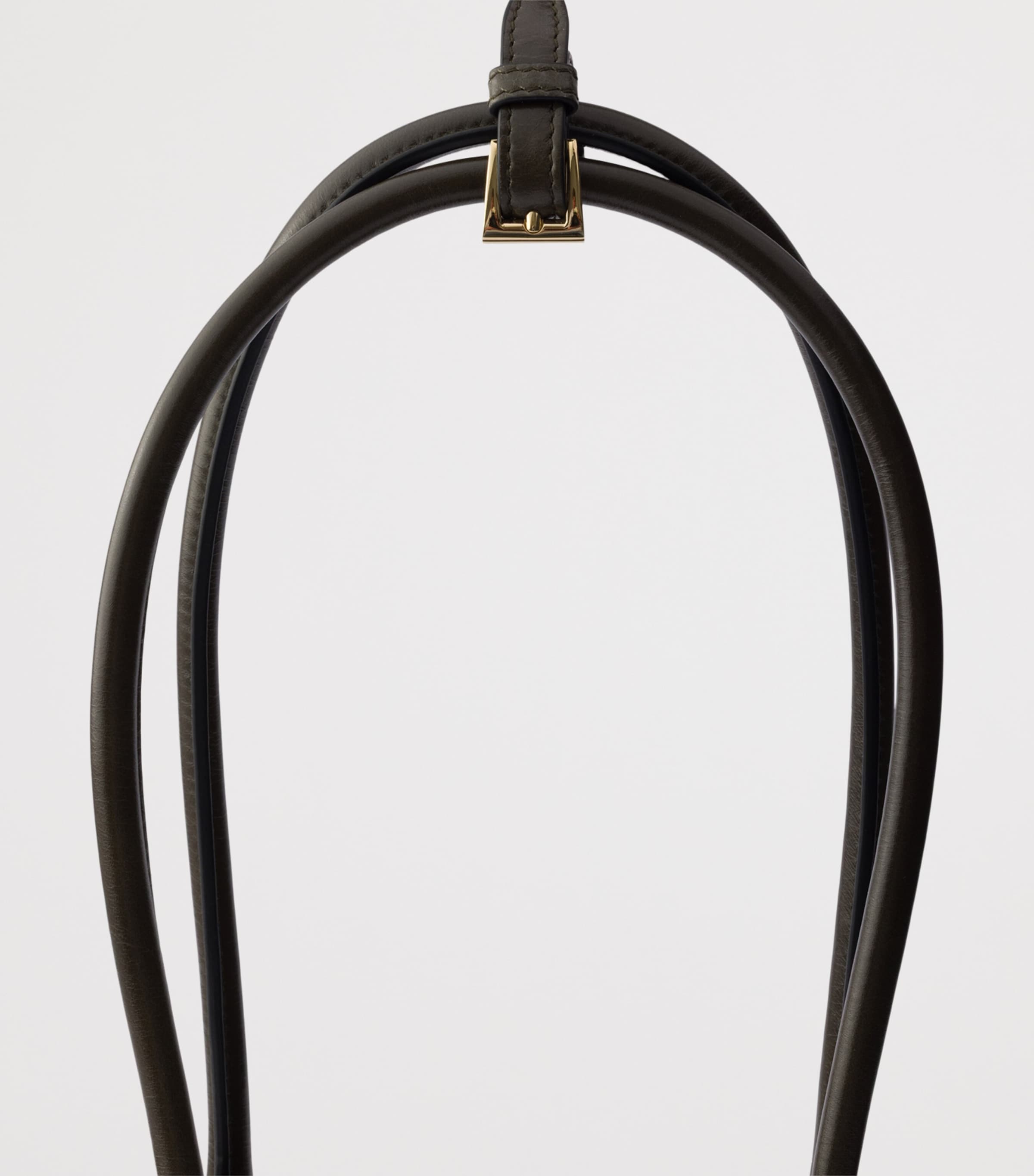 Prada Medium Leather Bonnie Shoulder Bag Green Image 6