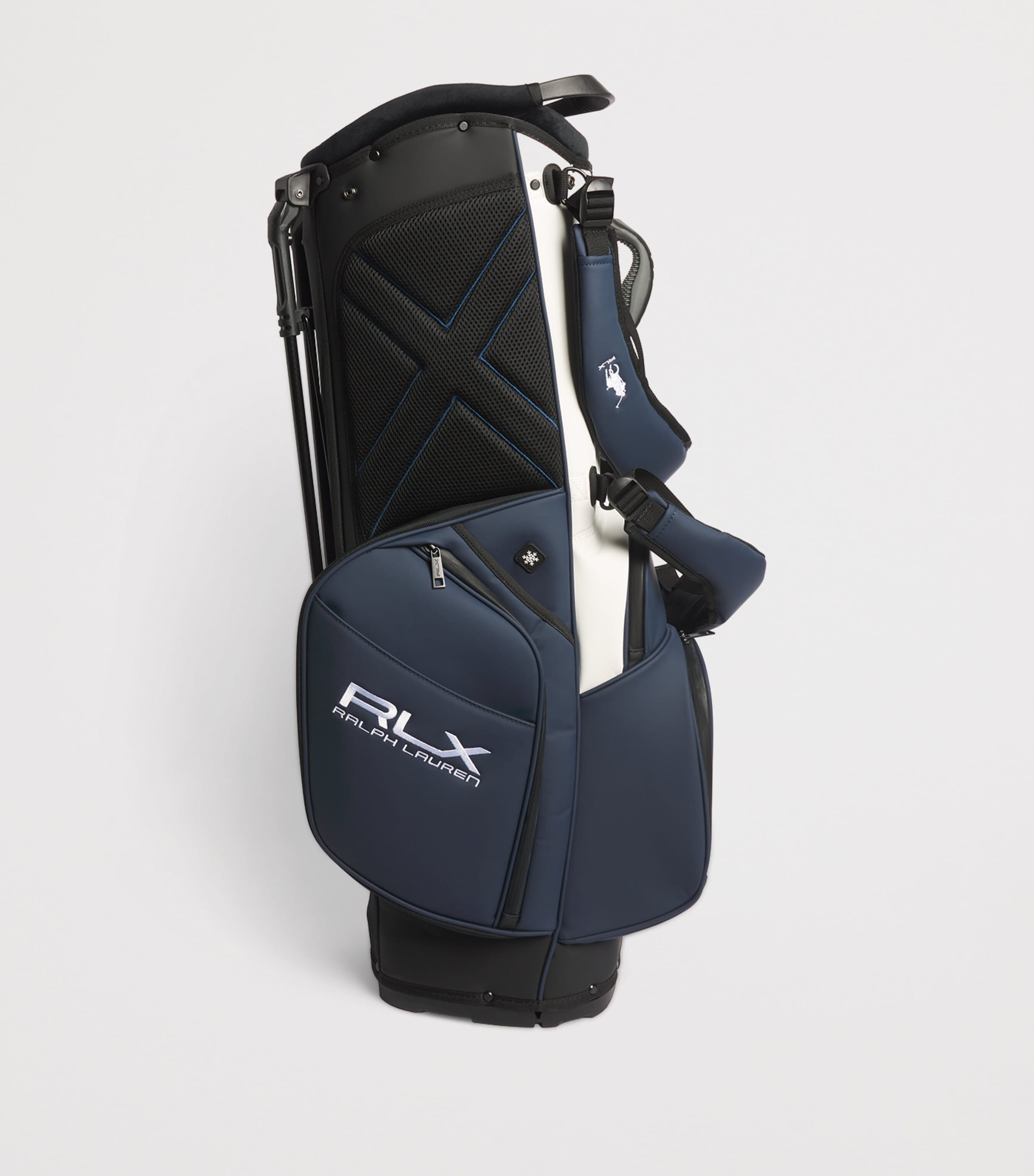 7-Club Golf Bag NAVY/WHITE Image 2