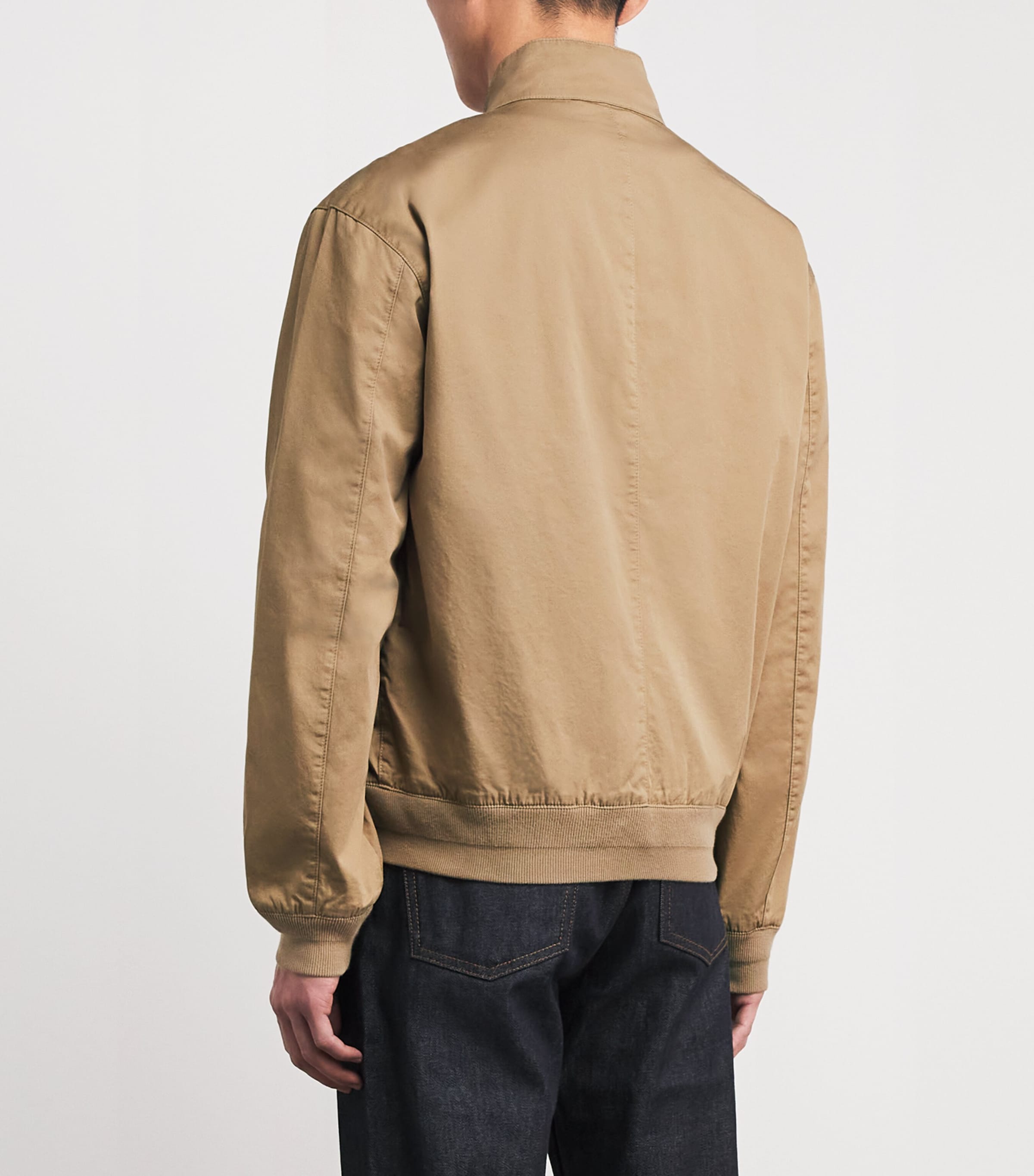 Cotton Twill Bedford Jacket CAFE TAN Image 4