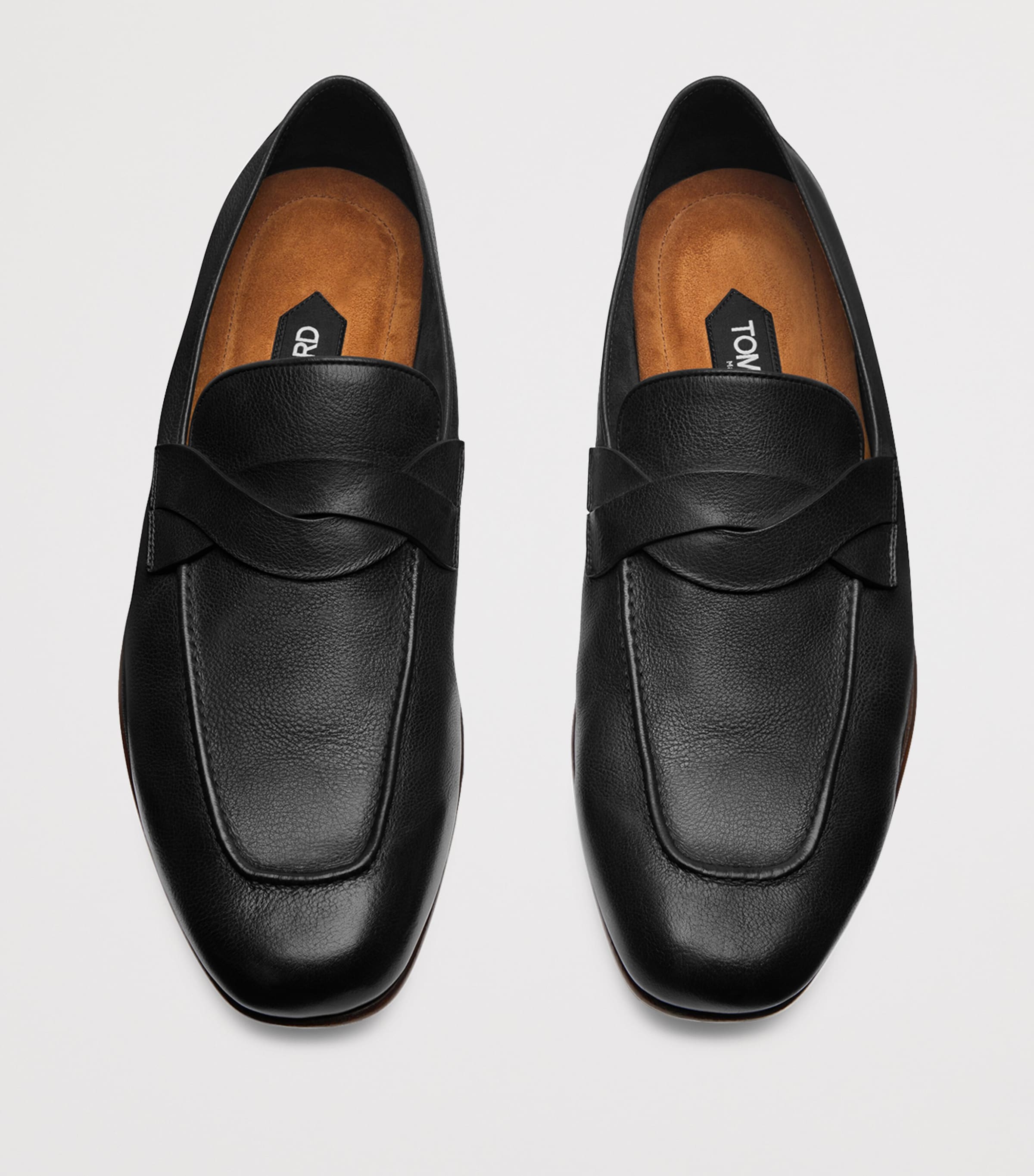 Leather Loafers 1N001 Image 2