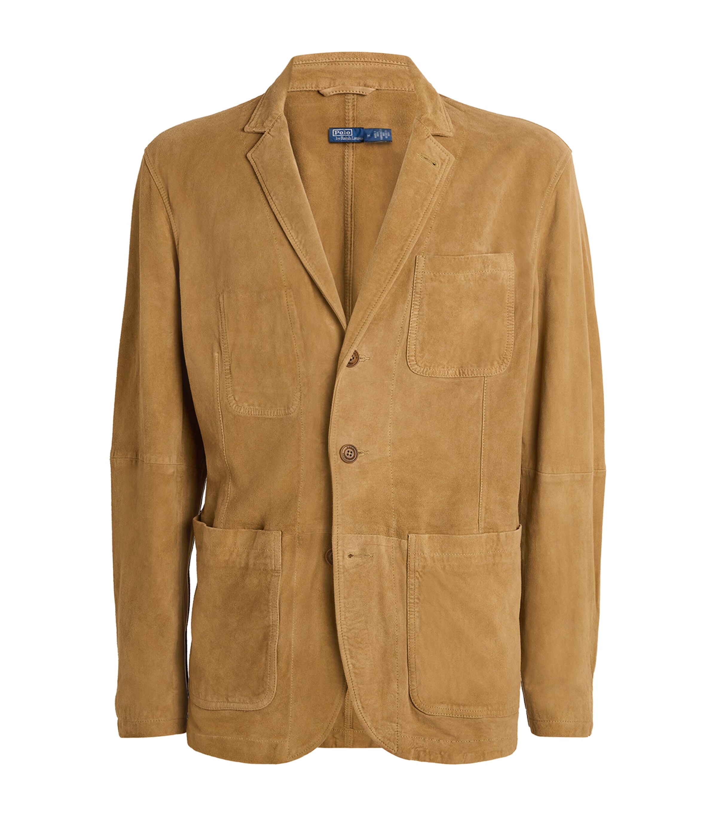 Ralph lauren suede blazer best sale