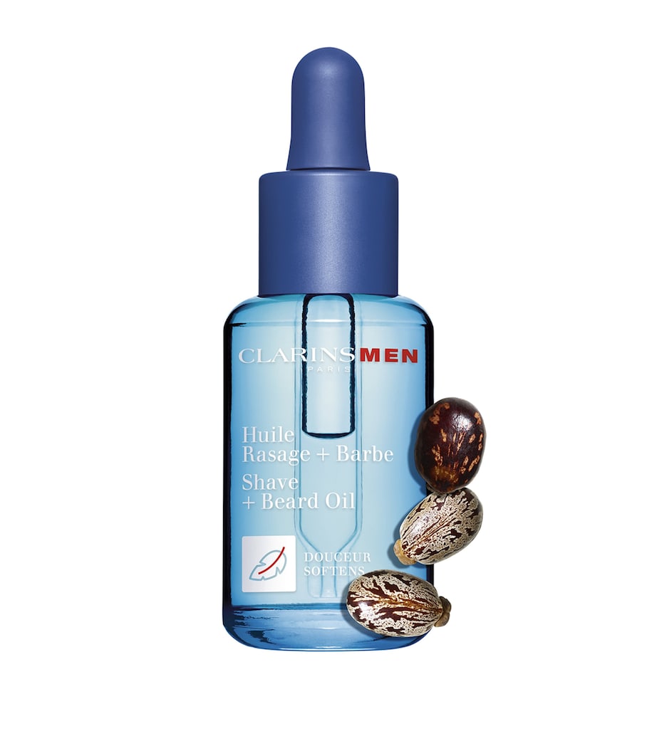ClarinsMen Shave and Beard Oil (30ml) NO COLOUR Image 2