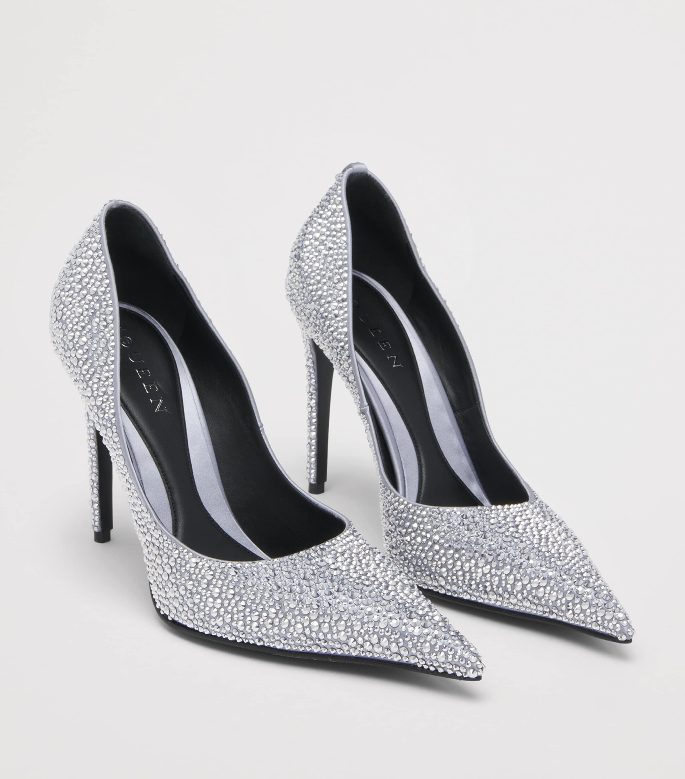 McQueen Crystal-Embellished Skull Pumps 105 Image 3