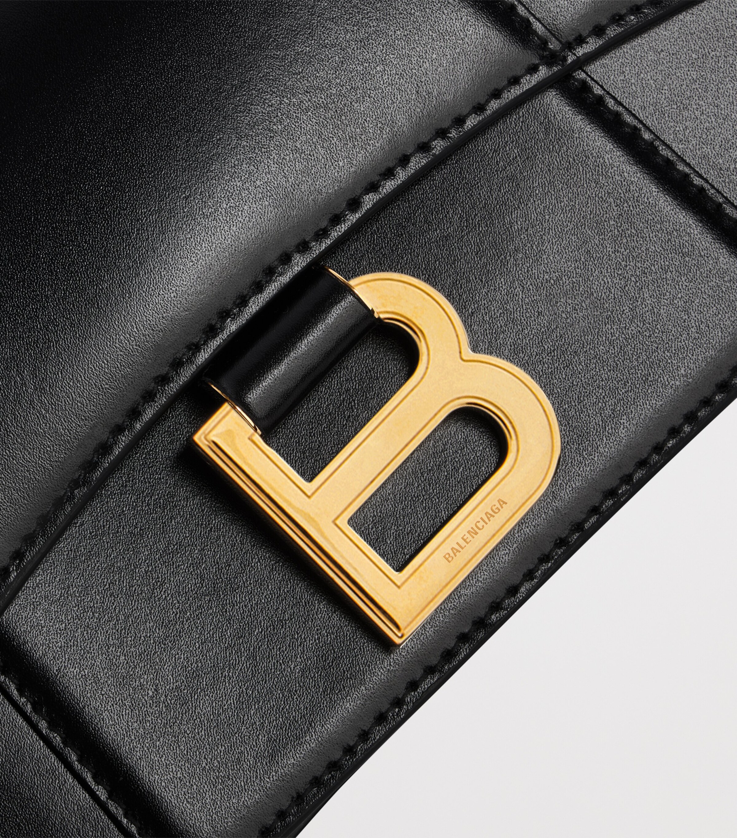 ショルダーバッグ・ポシェット BALENCIAGA 'Hourglass' small shoulder bag Women's Hourglass Handbag Small in Black | Balenciaga US
