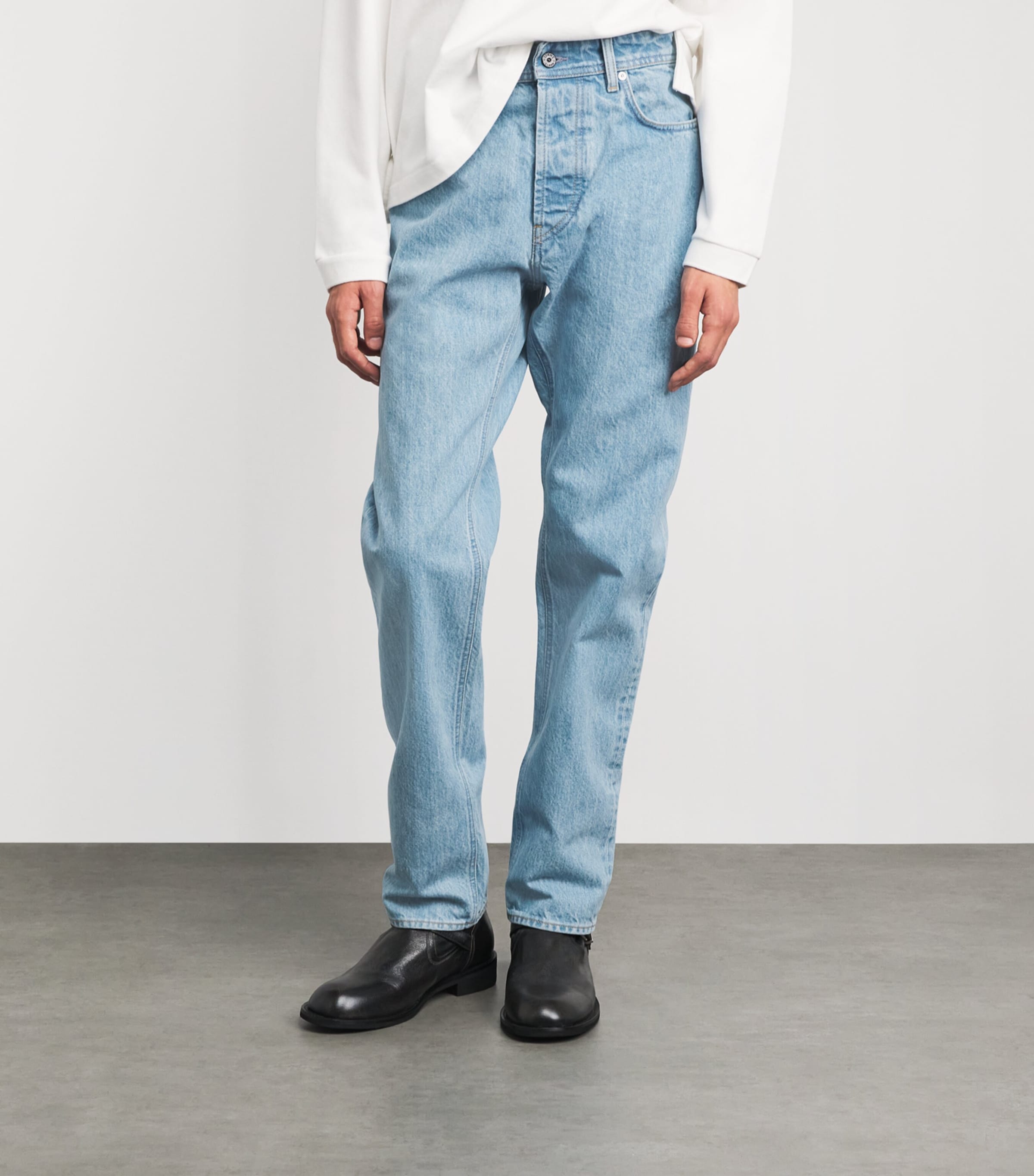 Stone Island Mens Relaxed Jeans Image 4