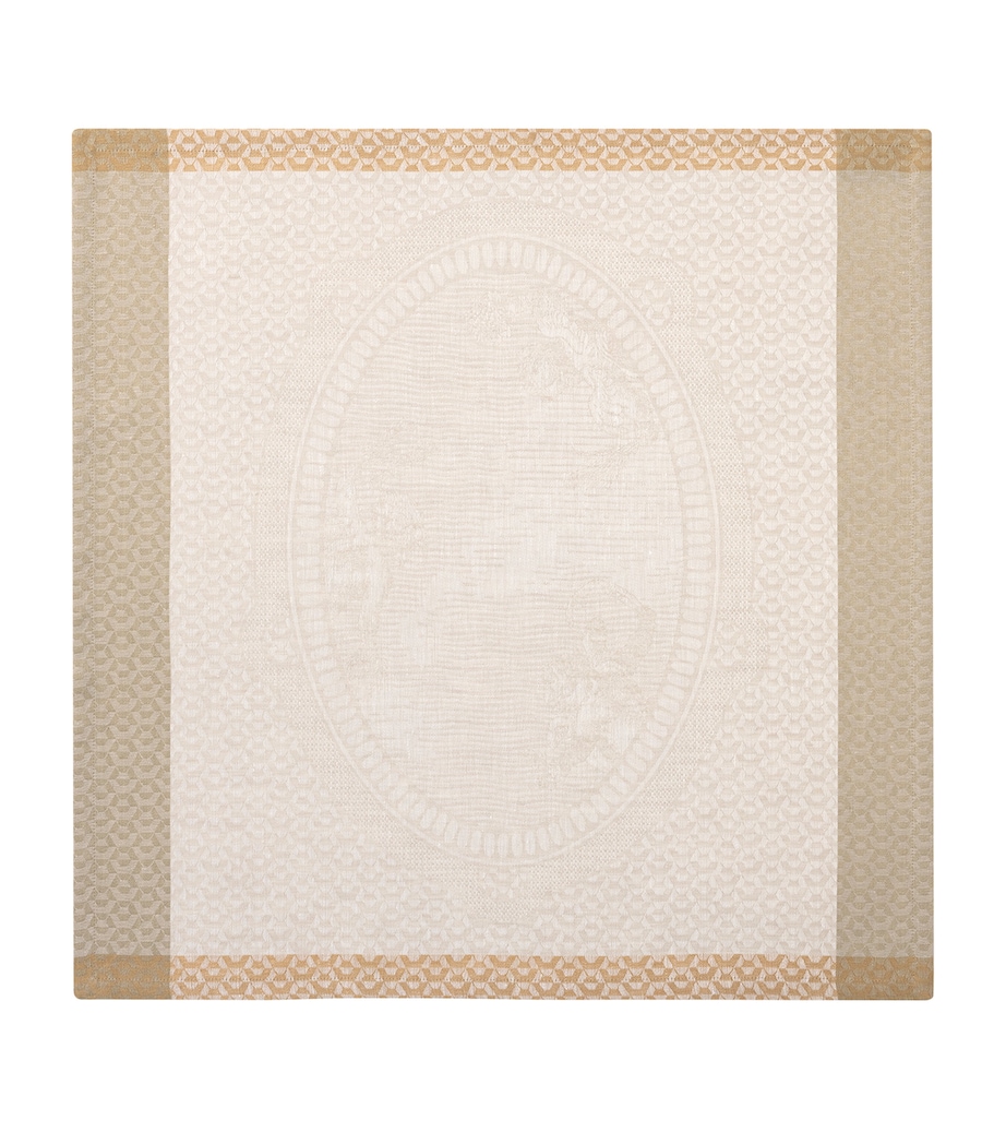 Linen Évasion Céleste Napkin (58cm x 58cm) BEIGE Image 1