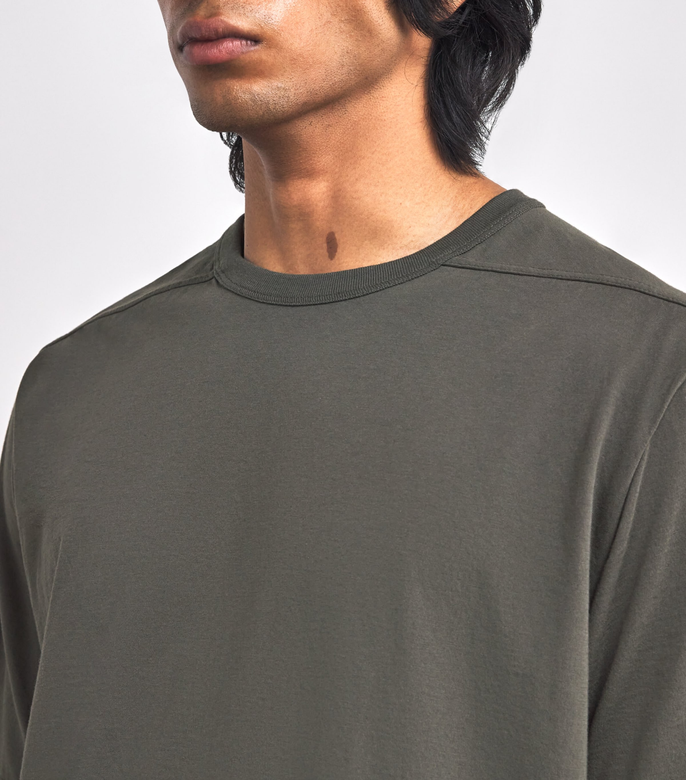 Tシャツ・カットソー RICK OWENS Brad T cotton T-shirt Rick Owens Brad T-Shirt in Black | SVD USA