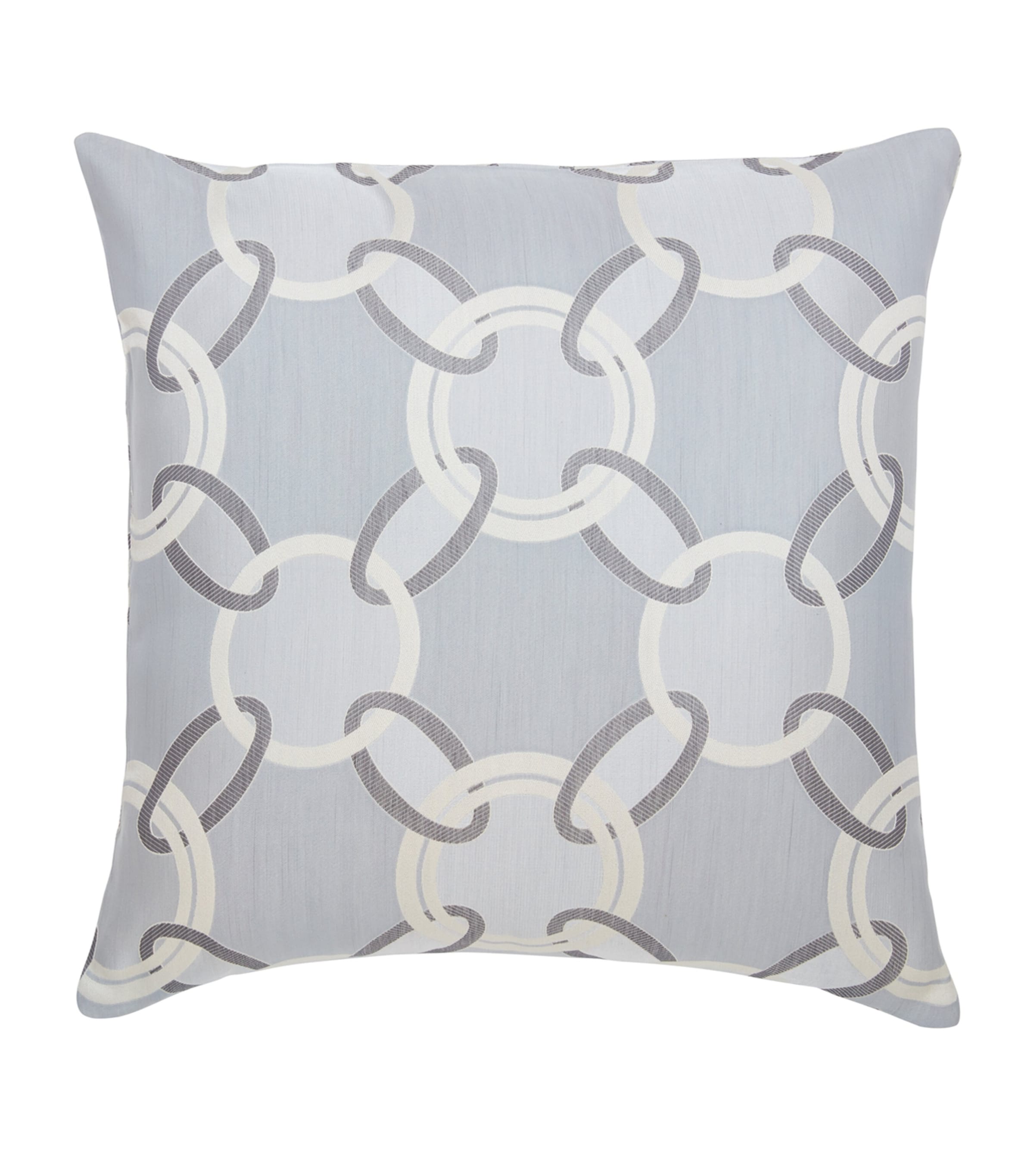 Frette Chains Cushion Cover In Gray