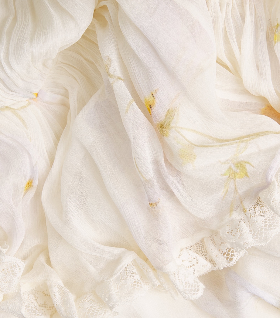 Memento Peplum Flutter Midi Dress CDAS/CREAM DAISY Image 5