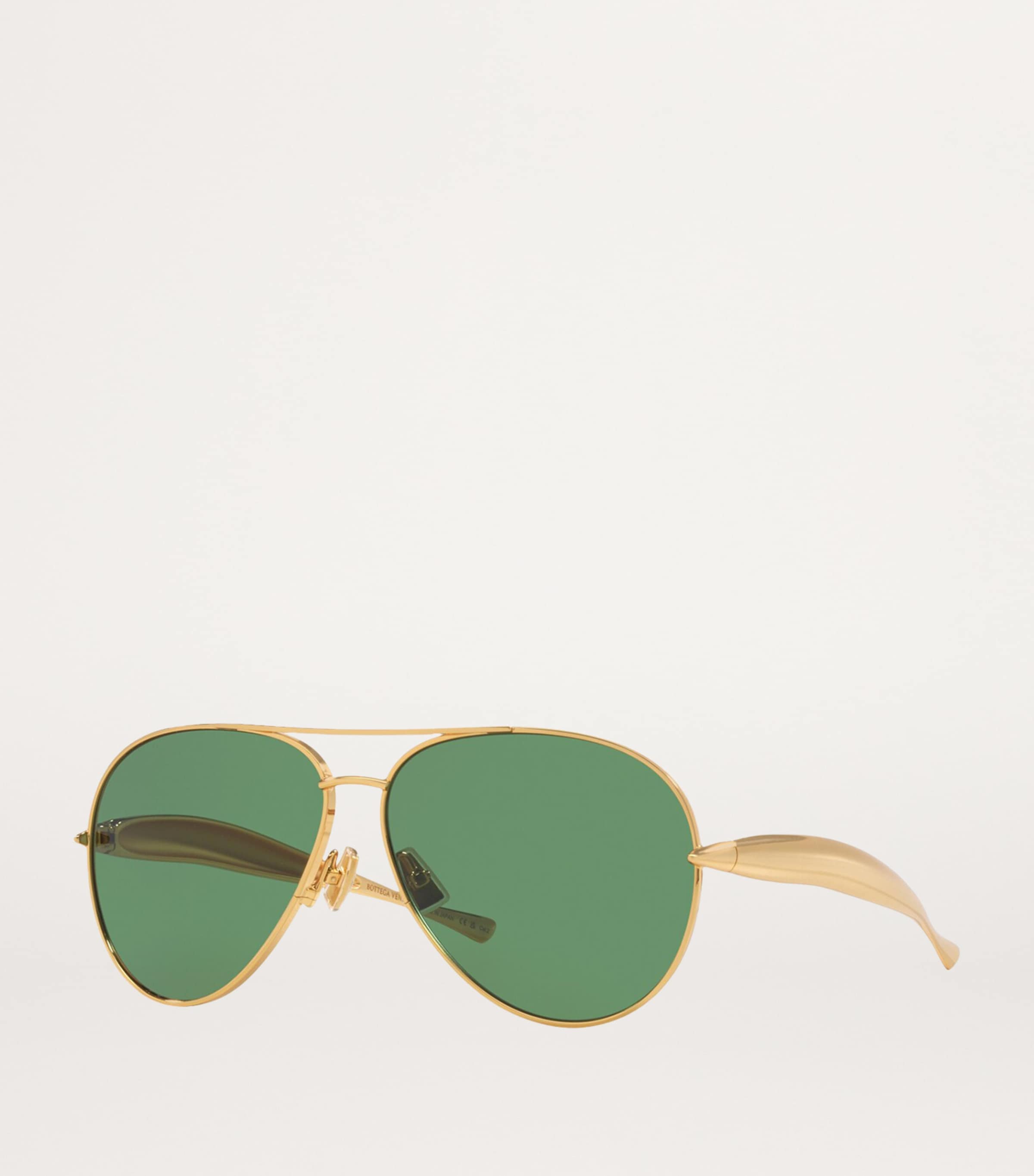 BV1305S Green-Tinted Sunglasses 2500J1 Image 2