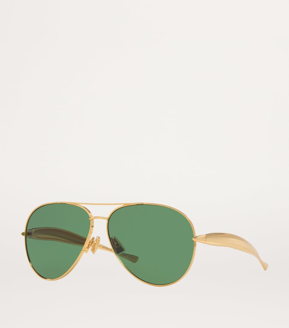 BV1305S Green-Tinted Sunglasses 2500J1 Image 2