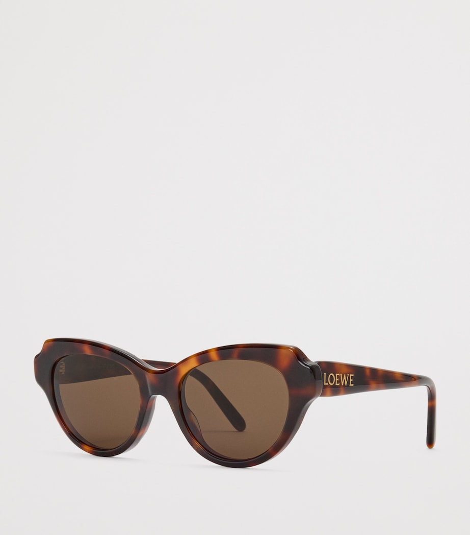 Acetate Swan Slim Sunglasses HAVANA Image 2