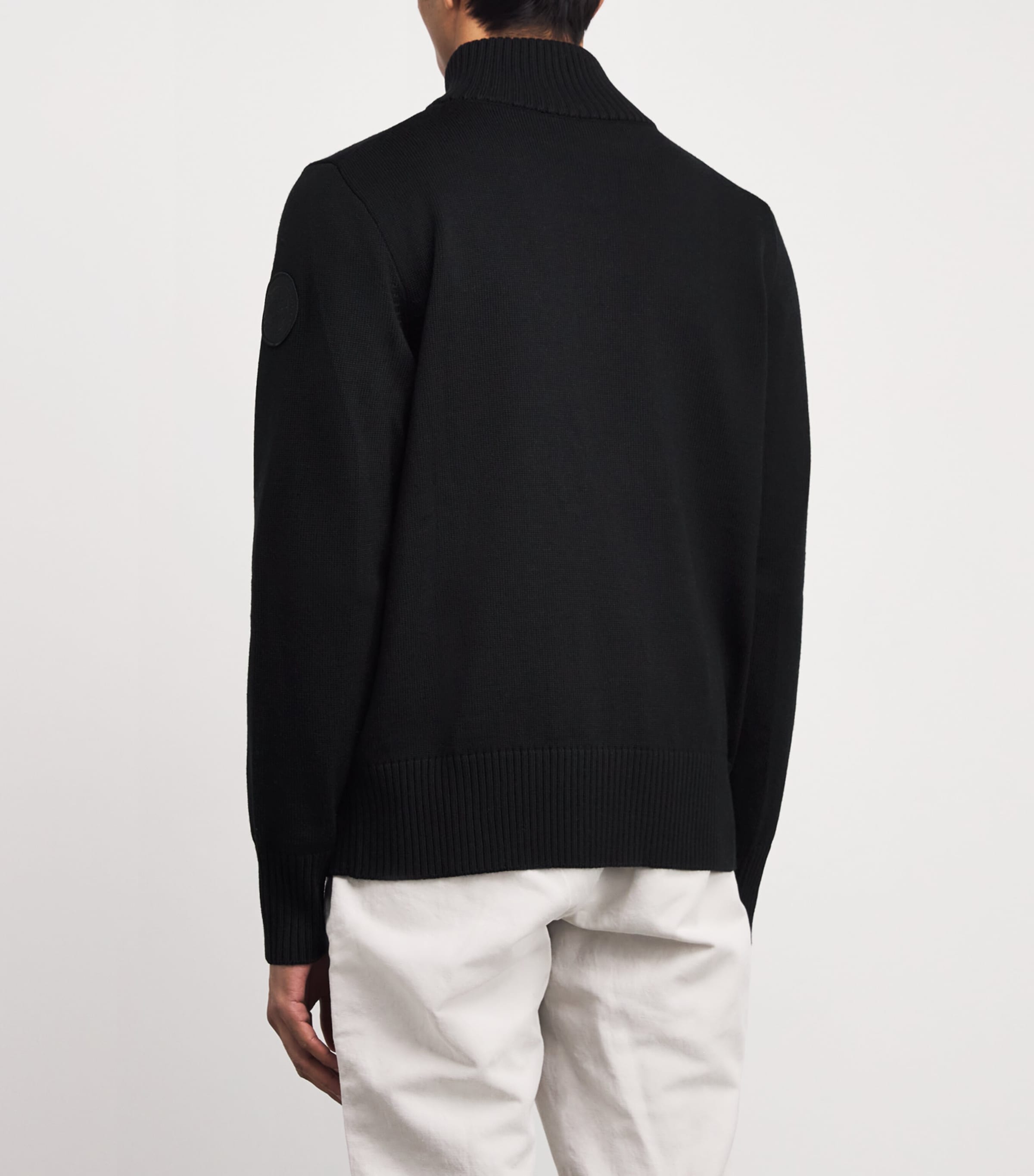 Rosseau Quarter-Zip Sweater BLACK 9061 Image 4