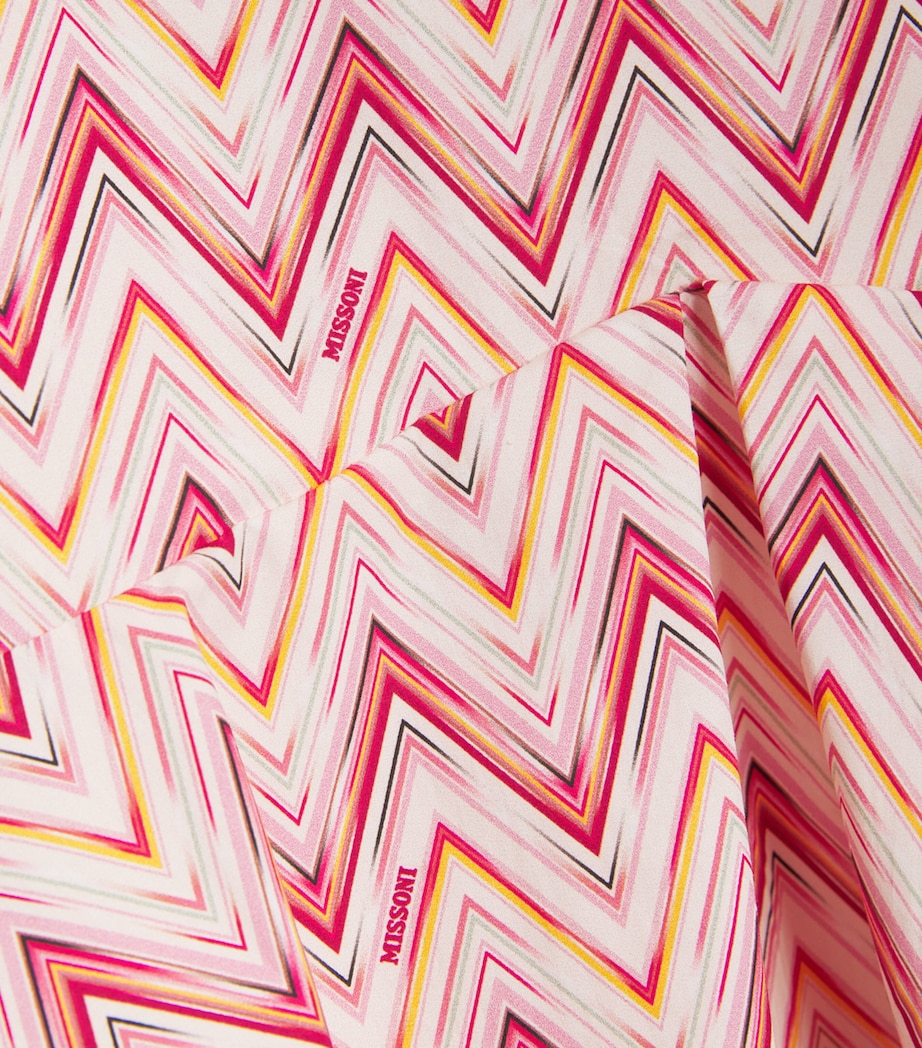 Missoni Kids Cotton Zigzag Dress (4-14 Years) Image 3