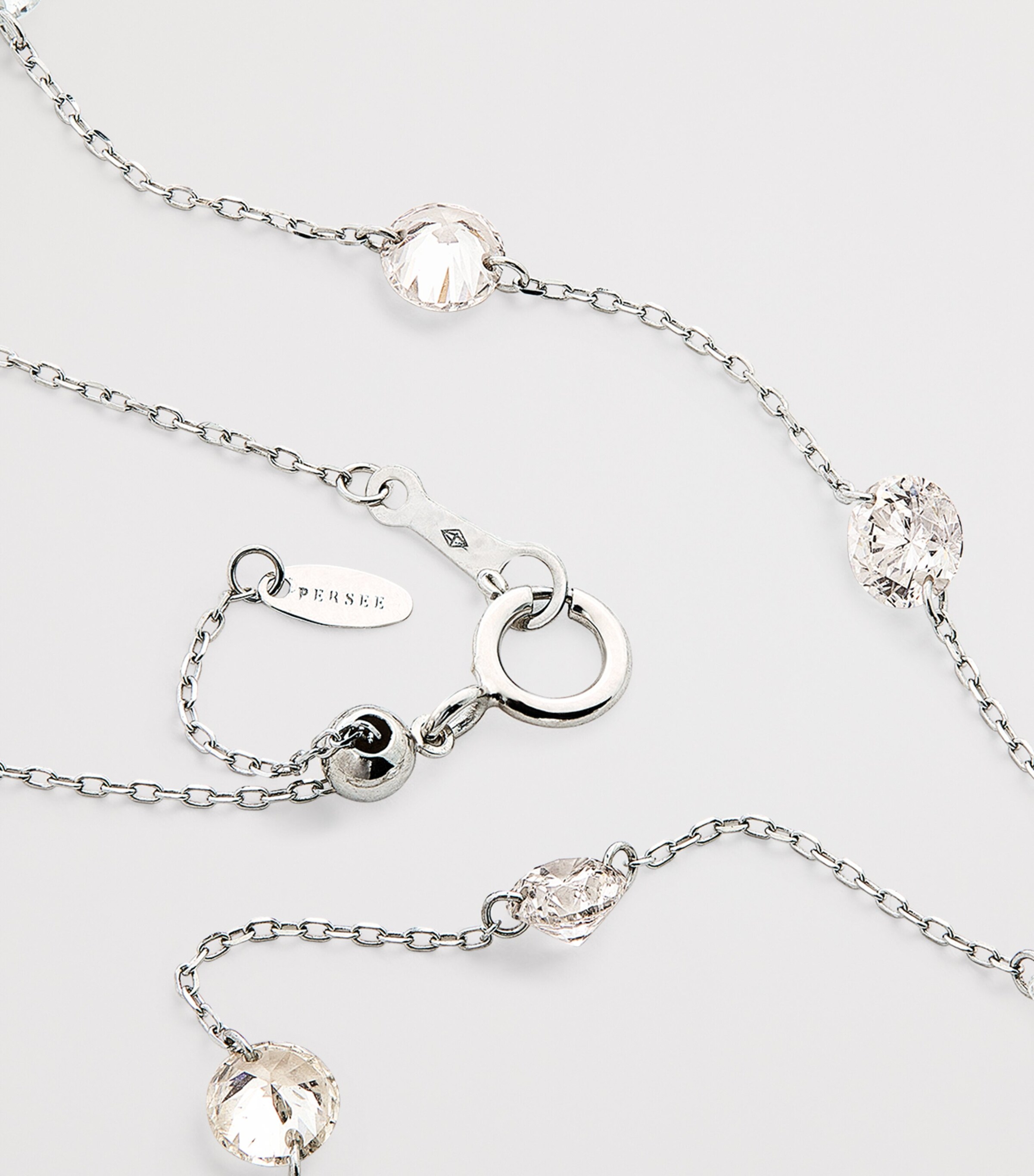 Persée White Gold and Diamond 7-Stone Danaé Necklace White Gold Image 4