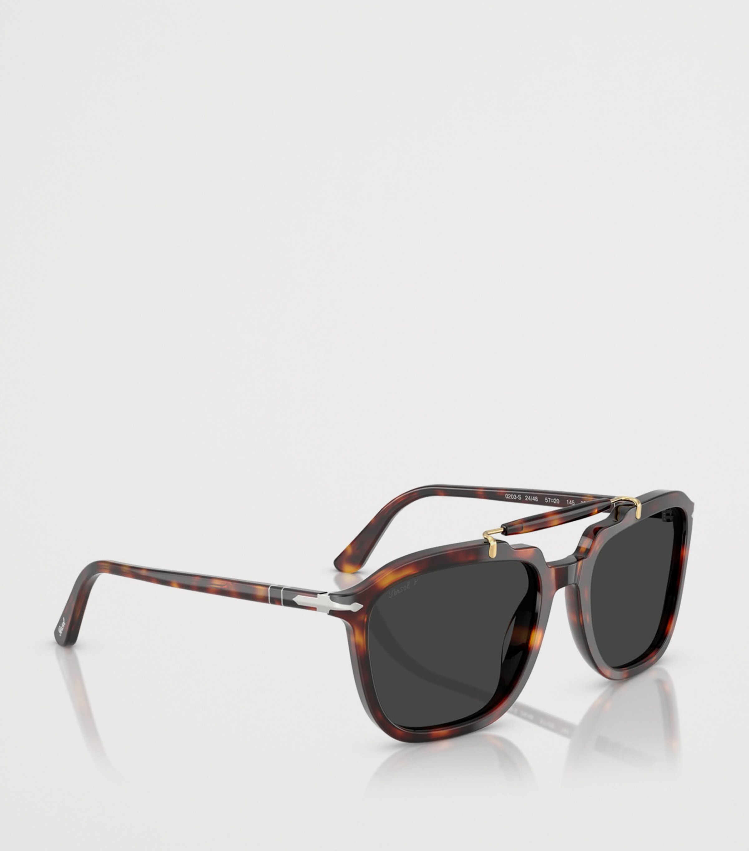 Persol Senna Series Square Sunglasses Brown Image 6