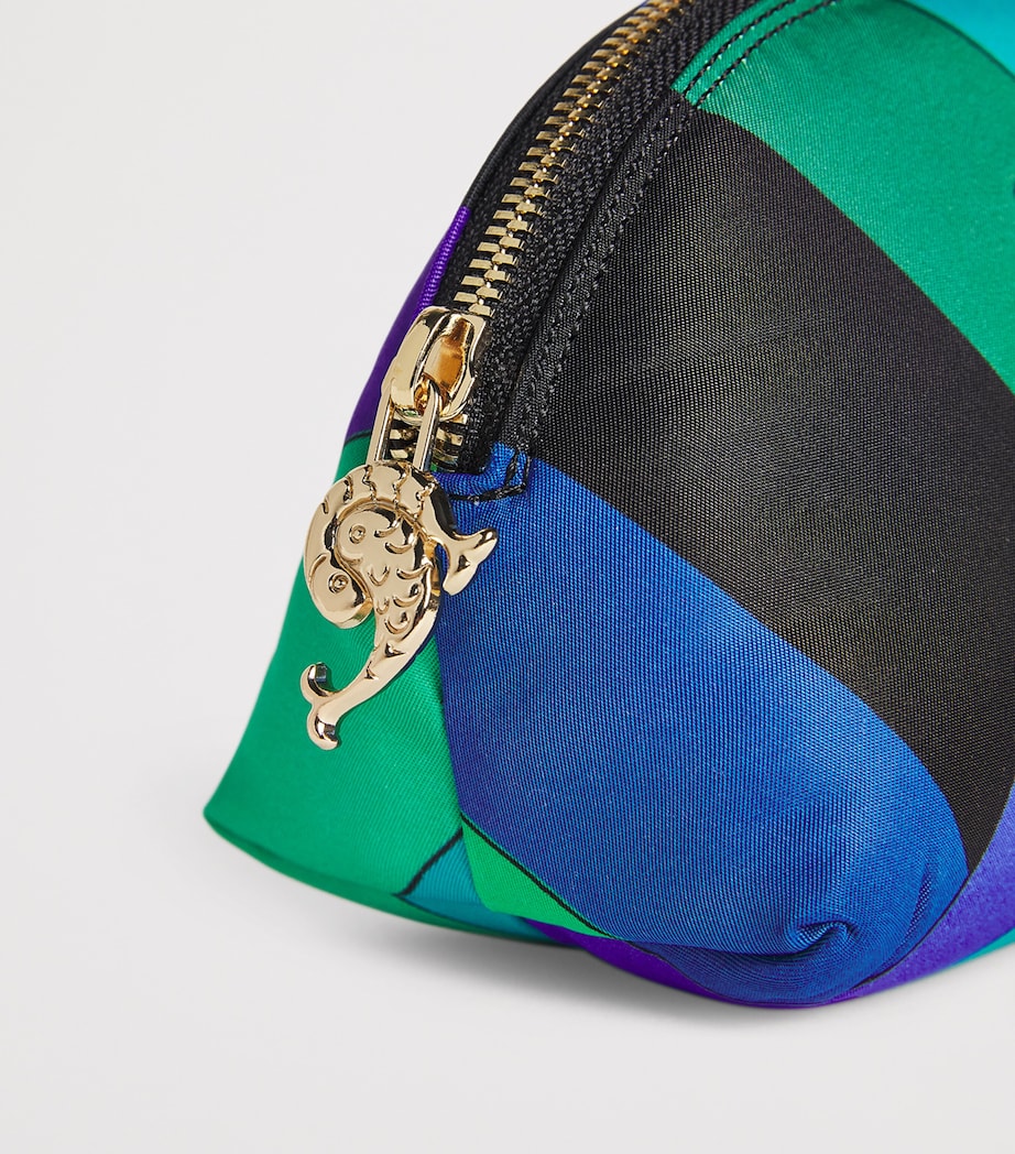 Printed Make-Up Pouch 010 SMERALDO Image 4