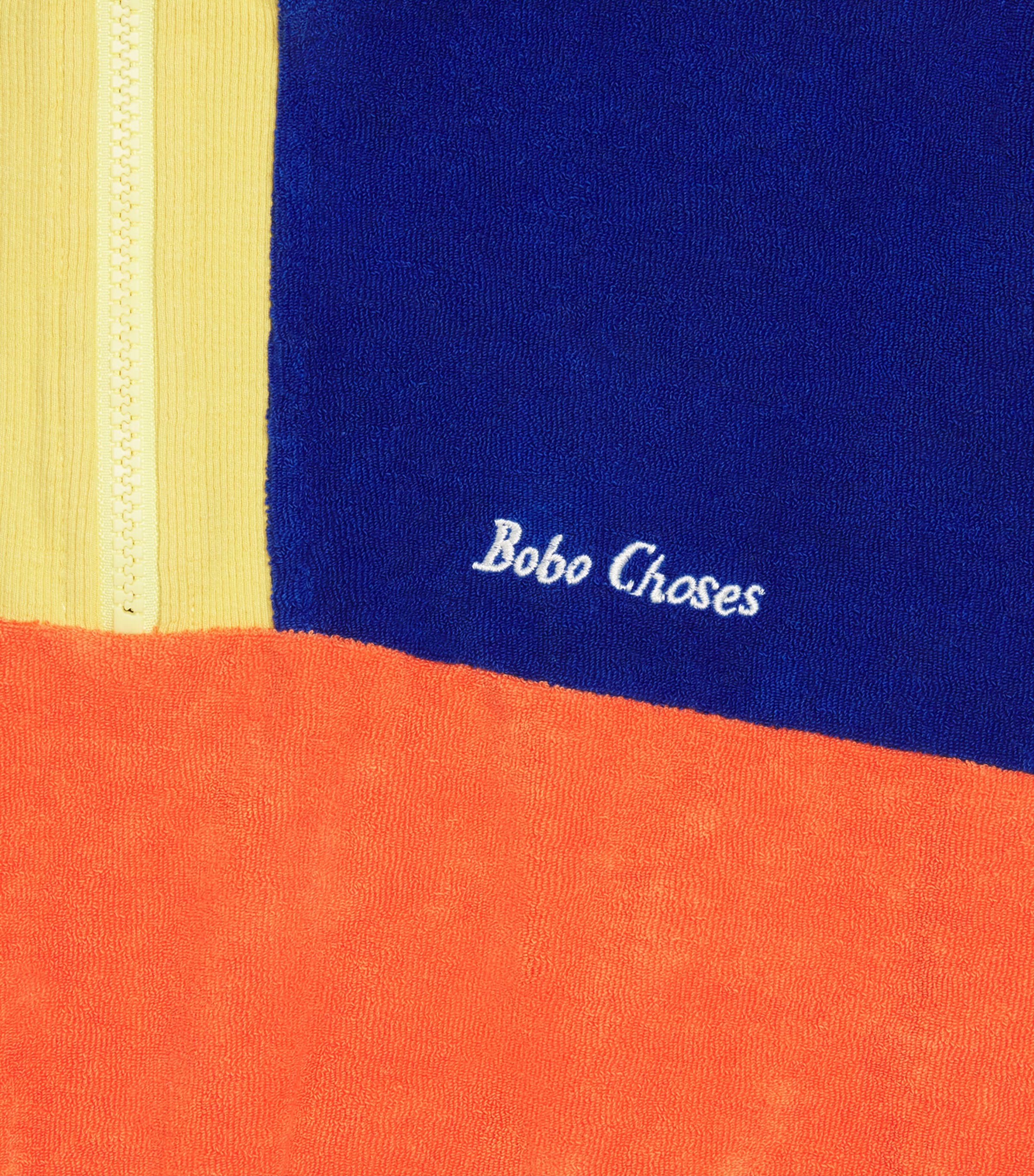 Organic Cotton-Blend Terry Cloth Quarter-Zip Sweater (6-7 Years) MULTICOLOR Image 3