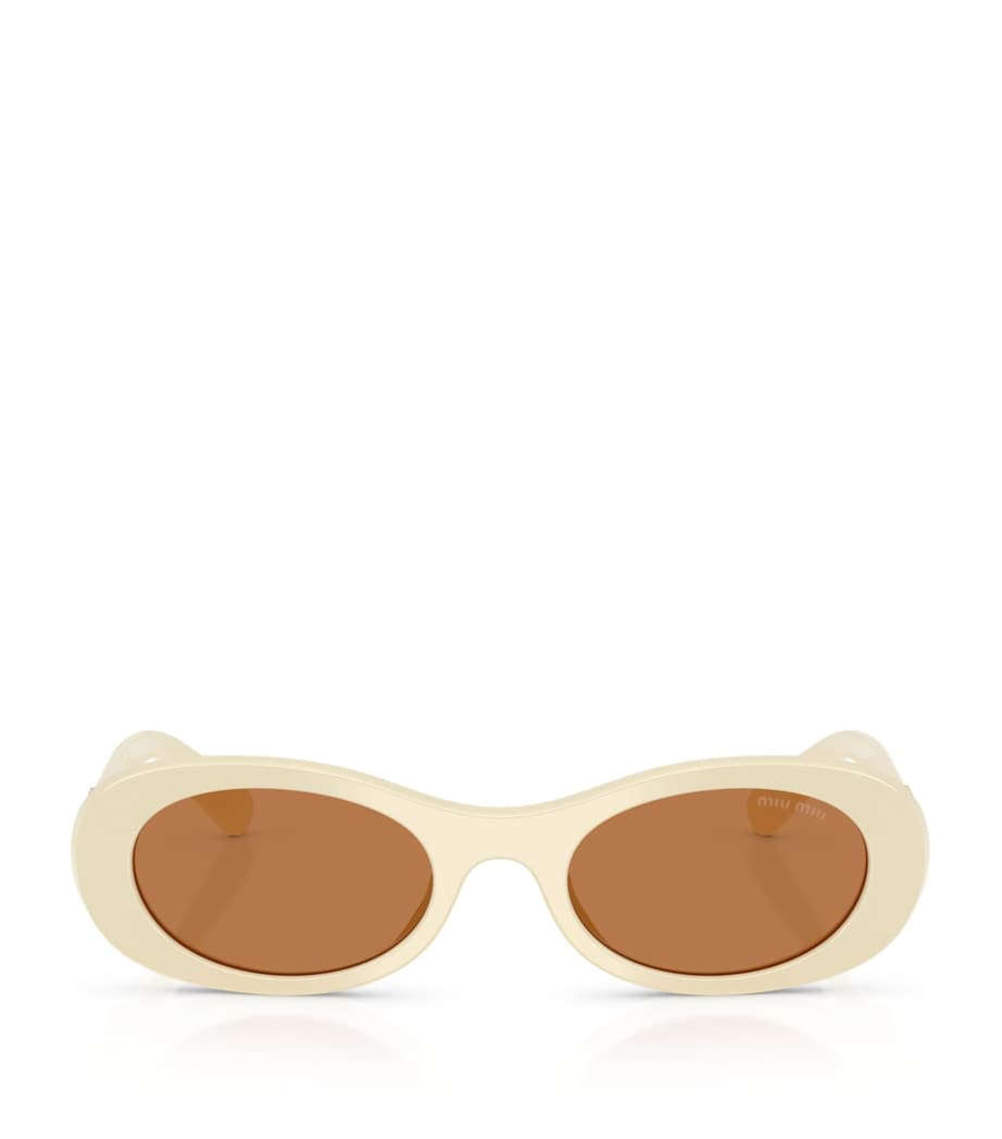 Acetate Oval MU06ZS Sunglasses 21D90Q Image 1