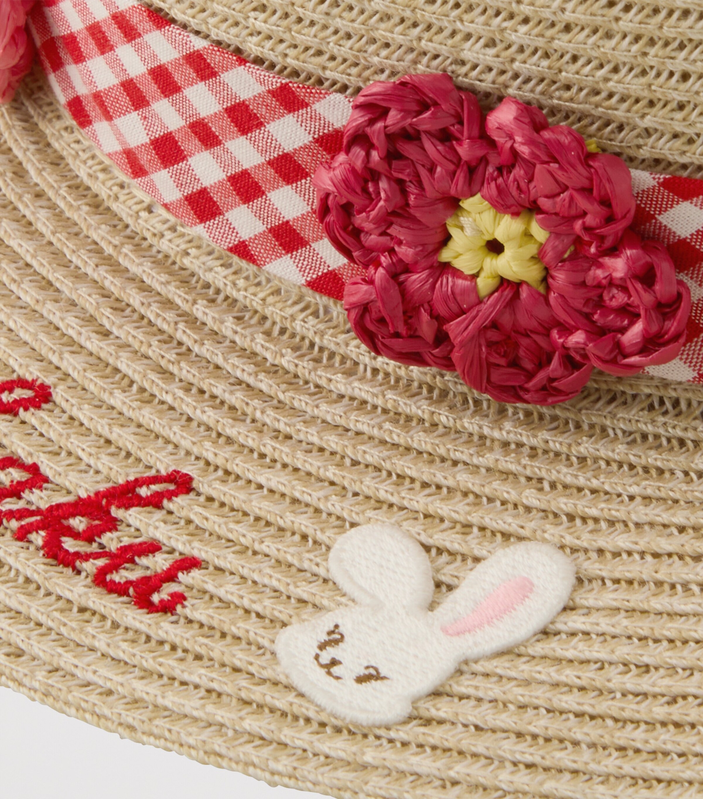 Miki House Gingham Chieco Saku Hat Image 6