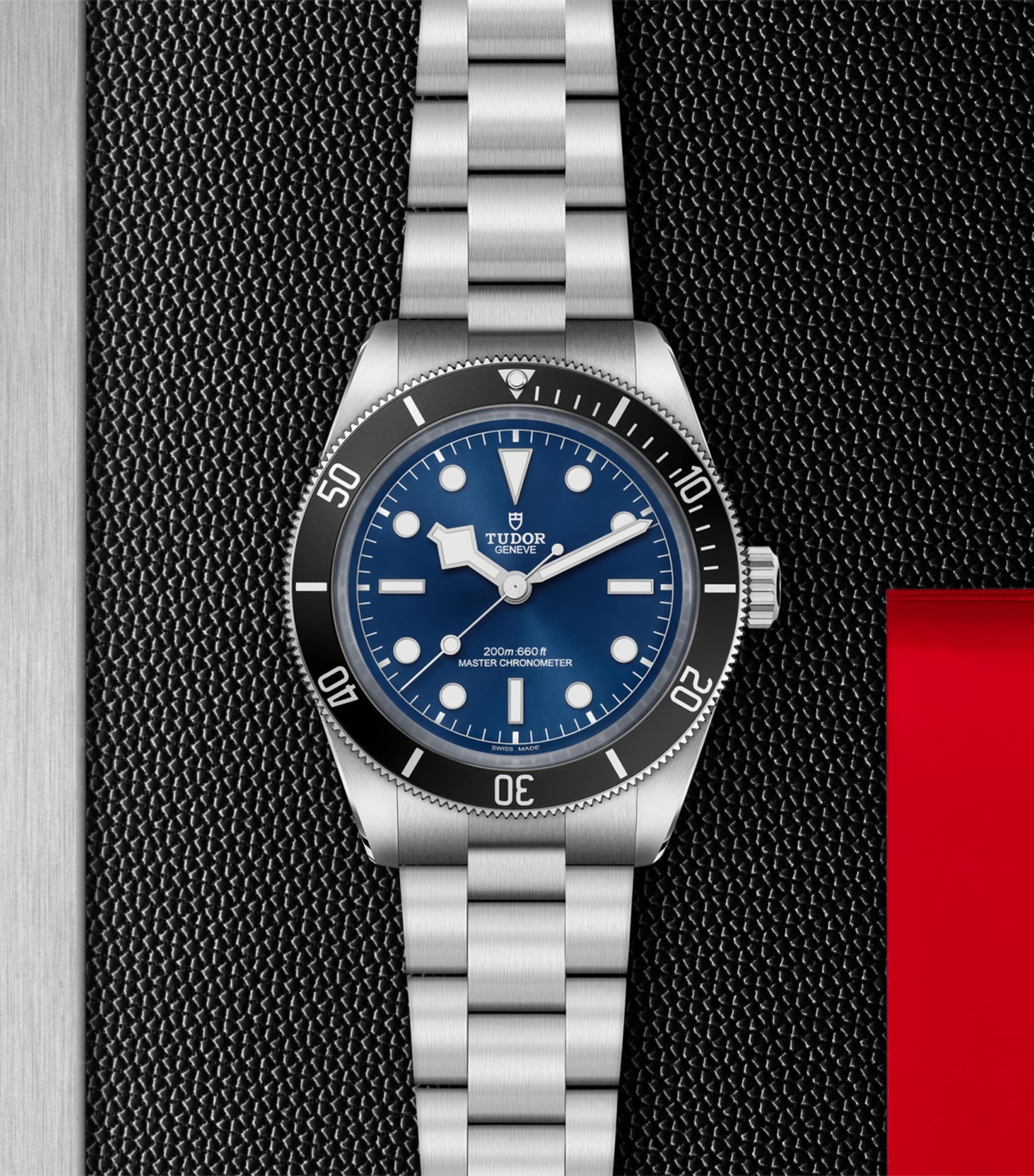 Black Bay 68 Stainless Steel Watch 43mm BLUE Image 5