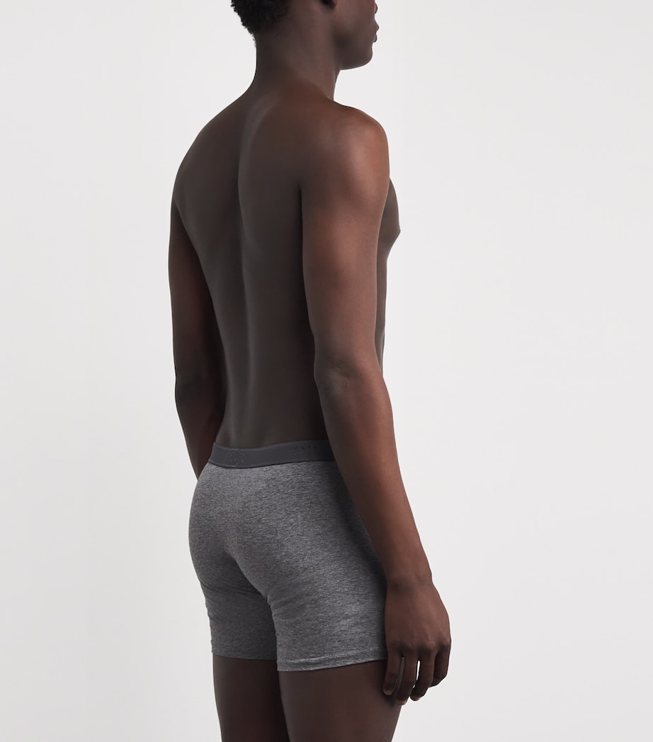 Pima Cotton Stretch Open Trunks CHARCOAL Image 3