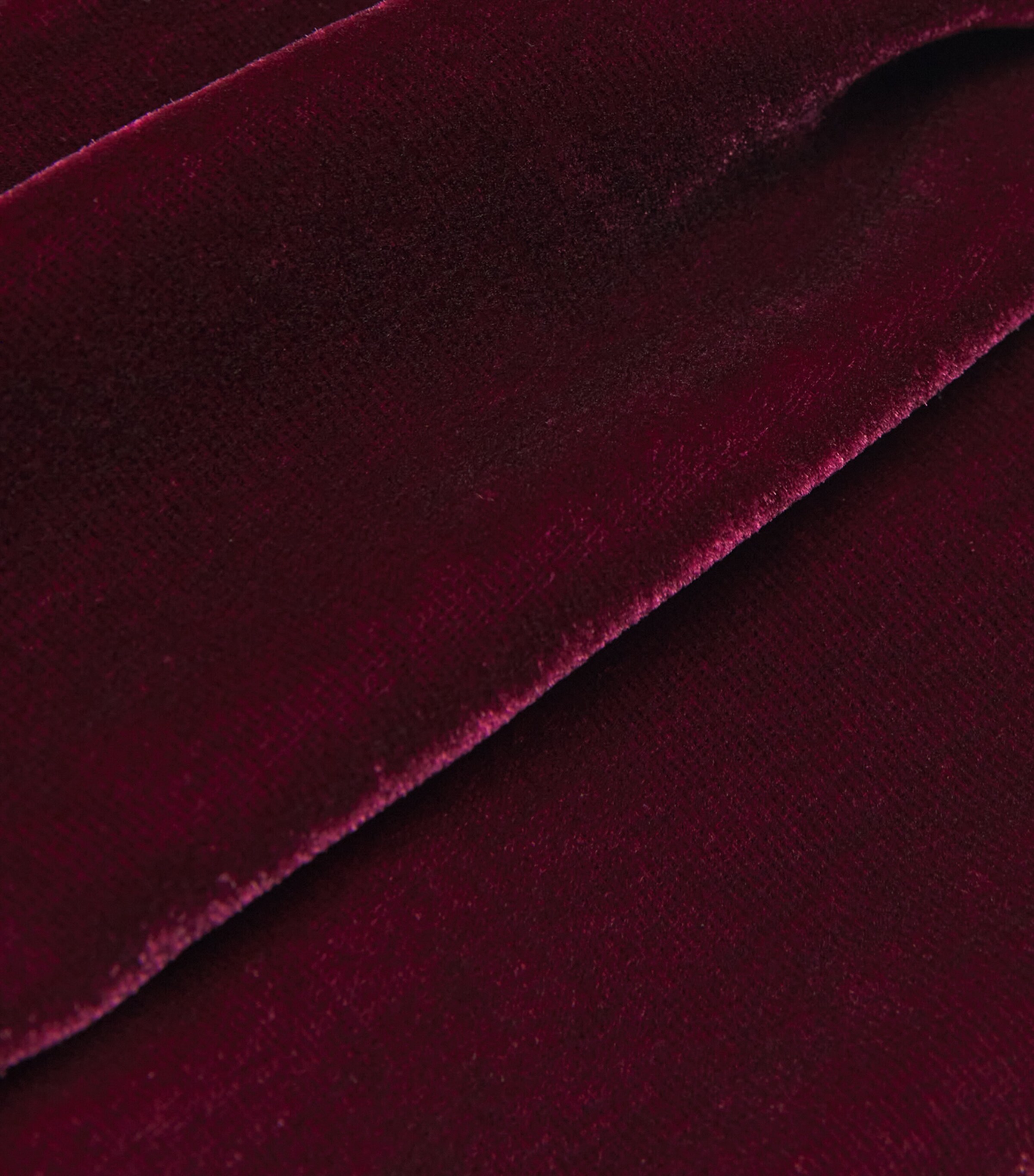 Velvet Pilar Wide-Leg Trousers DARK PORT DKPO Image 5