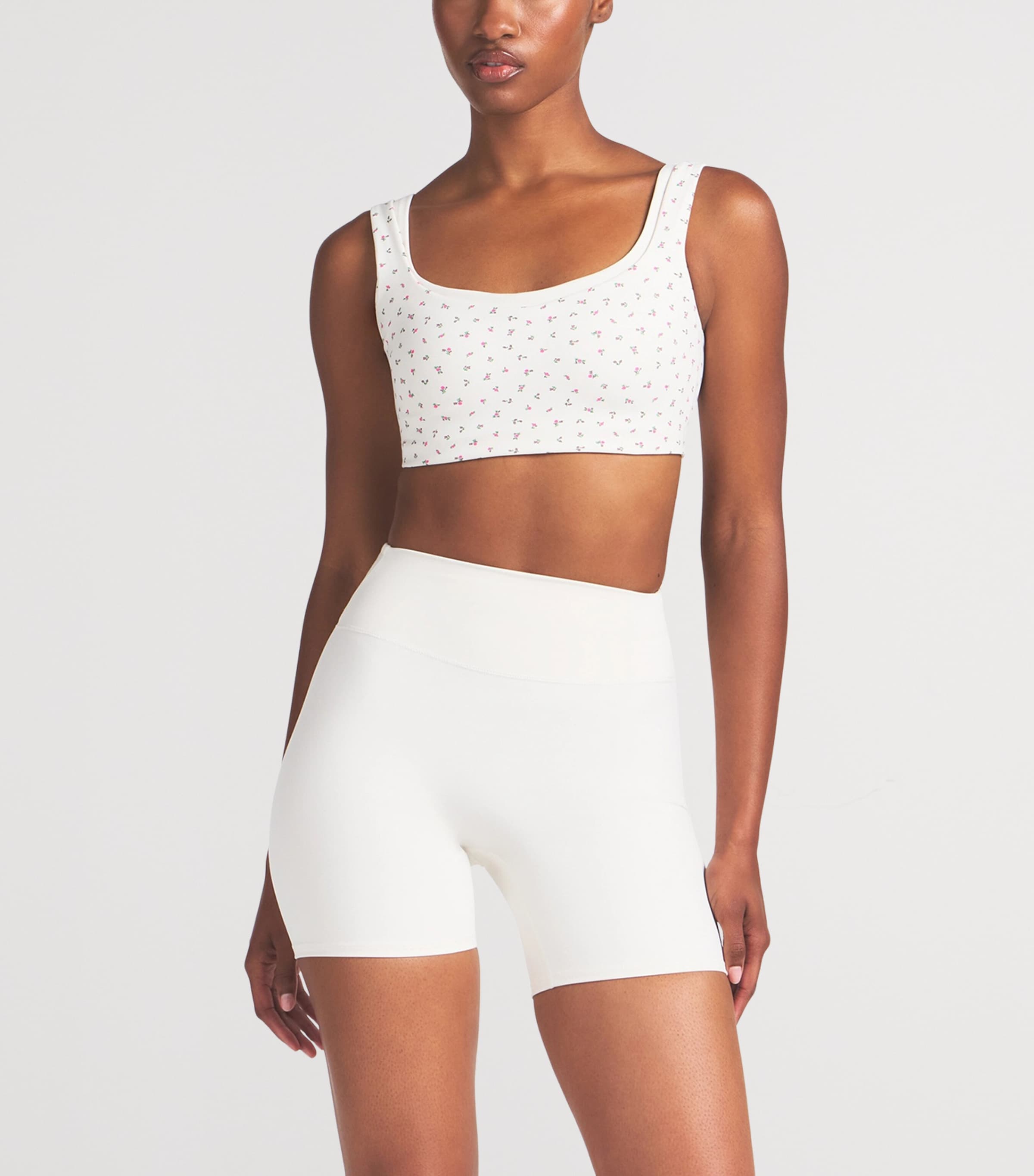 NikeSKIMS Womens NikeSKIMS Bike Shorts Ivory Image 3