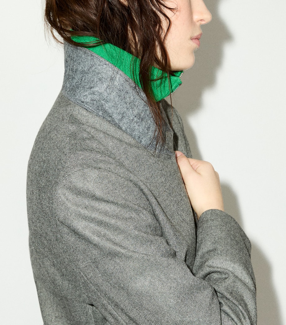 MAX&Co. Womens Double-Breasted Blazer Black Image 4