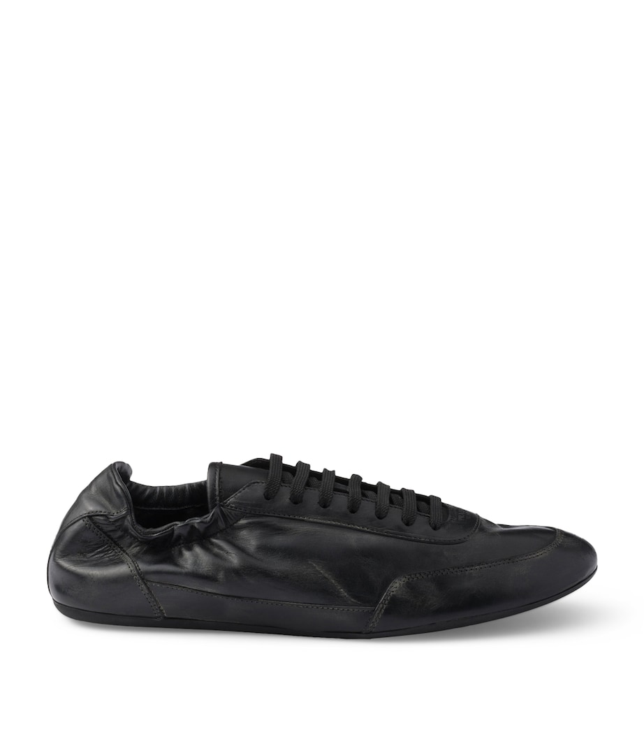 Leather Collapse Sneakers F0002 Image 2