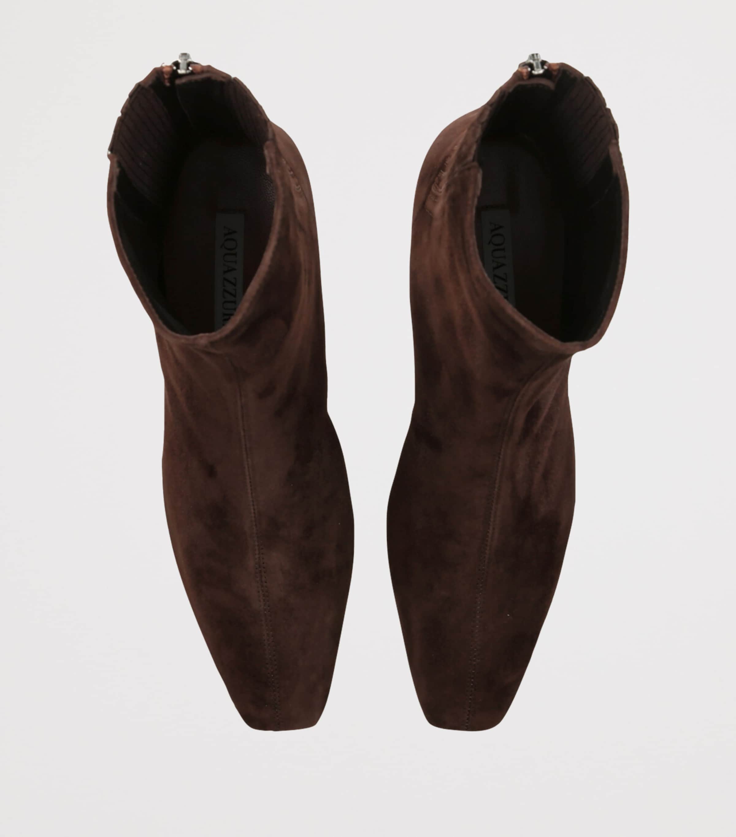 Suede Saint Honor Ankle Boots 35 BROWN Image 4
